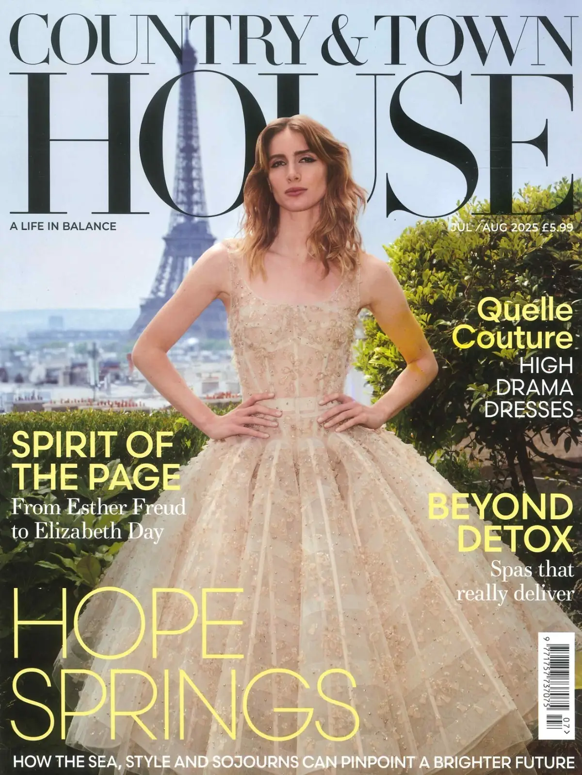 Country &amp; Town House Magazine: Maria Sharapova, Zandra Rhodes, July/Aug 2025