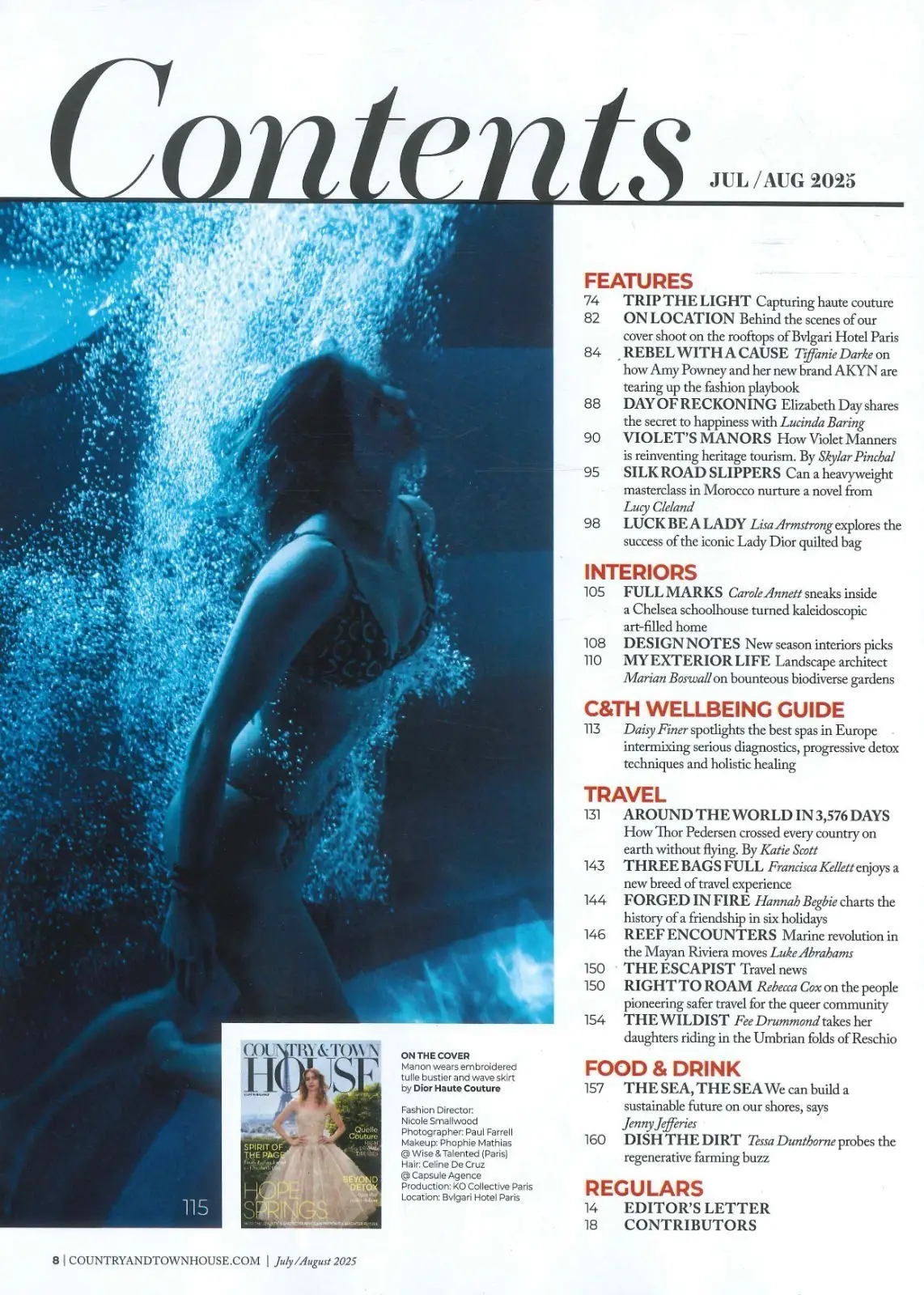 Country & Town House Magazine: Maria Sharapova, Zandra Rhodes, July/Aug 2025 - image 3 | Free standard UK delivery included | Discount Quality Products