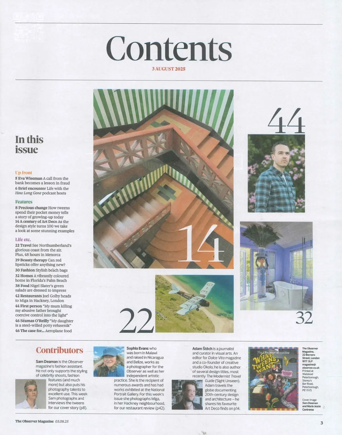Observer Magazine: Emma Forrest, Chris Black, Eva Wiseman, Nigel Slater, 3.8.25 - image 2 | Free standard UK delivery included | Discount Quality Products
