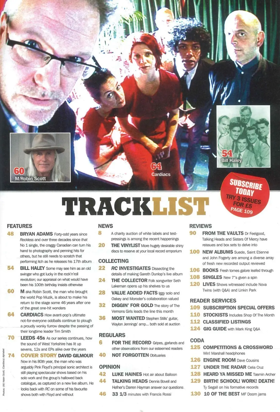 Record Collector Magazine: David Gilmour, Pink Floyd, Bryan Adams, Sept 2025 - image 2 | Free standard UK delivery included | Discount Quality Products