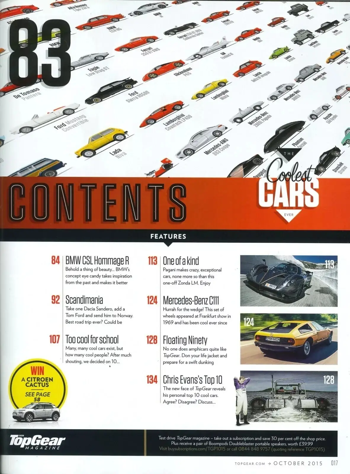 BBC Top Gear Magazine: Issue #274, BMW M4, Porsche 911, Volvo V60 XC, Oct 2015 - image 3 | Free standard UK delivery included | Discount Quality Products
