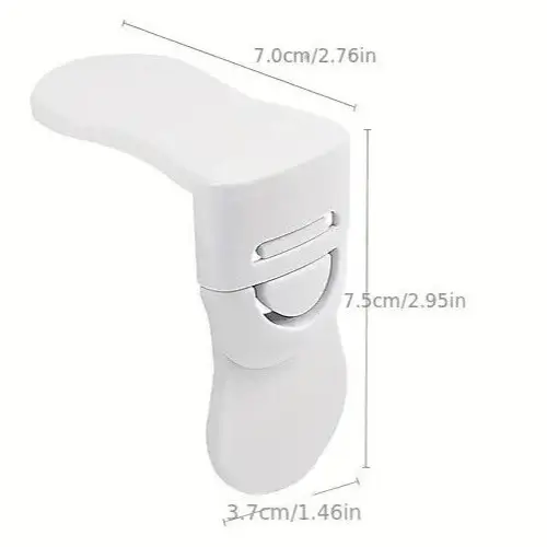 2x Child Kid Baby Safety Right Angle Drawer Fridge Cabinet Lock Catch Door Safe - image 6 | Free standard UK delivery included | Discount Quality Products