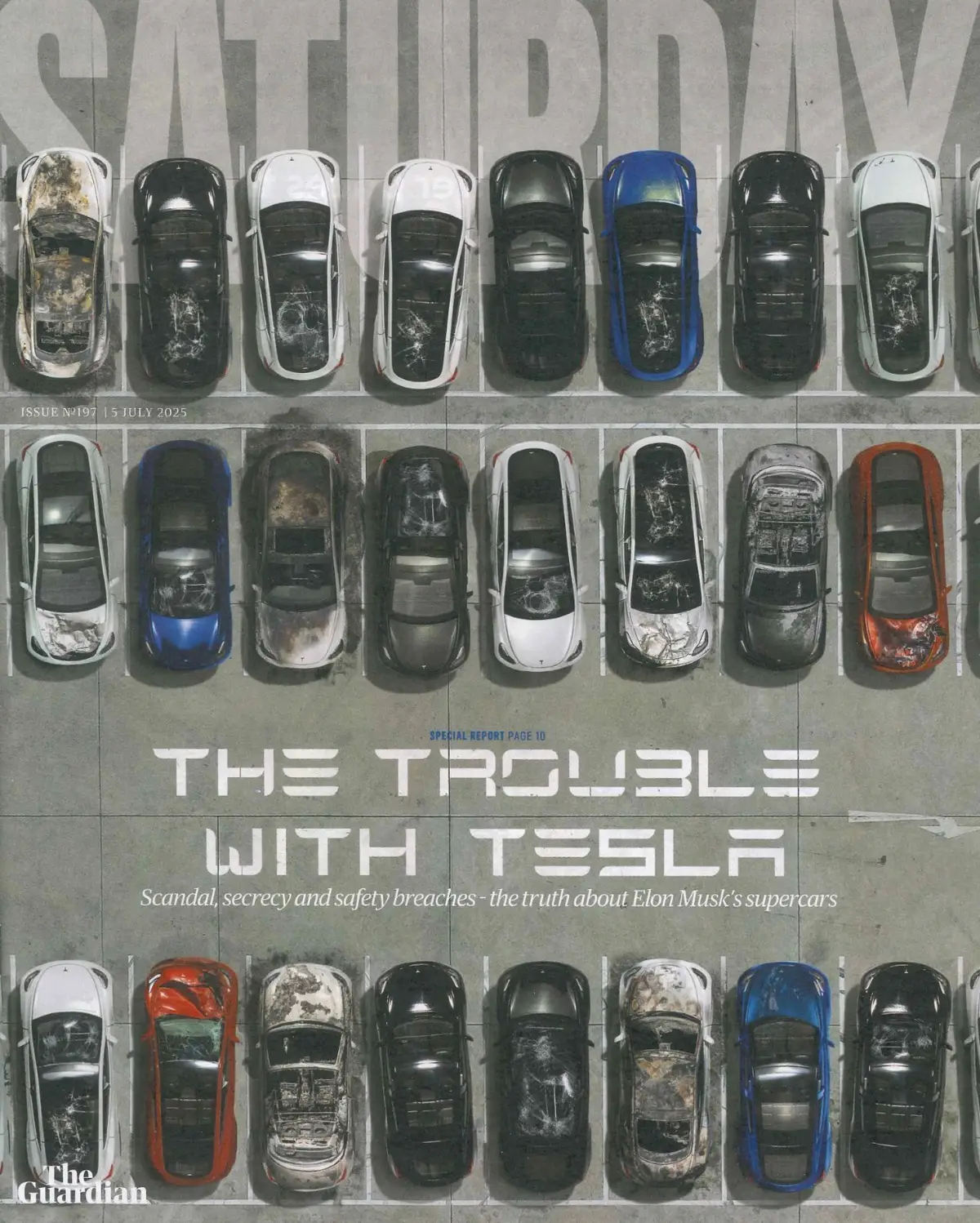 Guardian Saturday Magazine: Elon Musk's Tesla Scandal, Munroe Bergdorf, 5.7.25