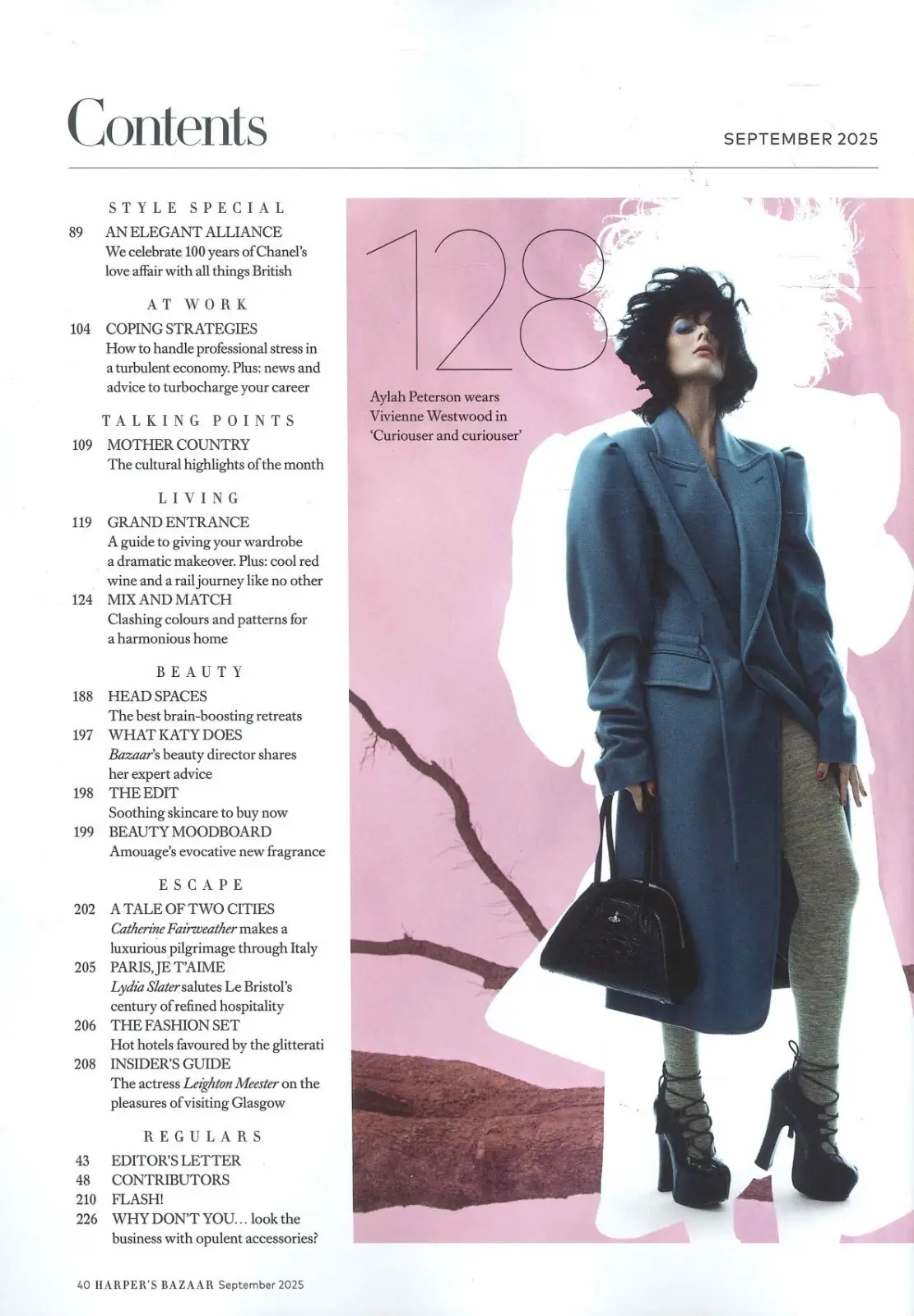 Harper's Bazaar Magazine: Mariah Carey, Michelle Dockery, Cover #2, Sept 2025 - image 3 | Free standard UK delivery included | Discount Quality Products