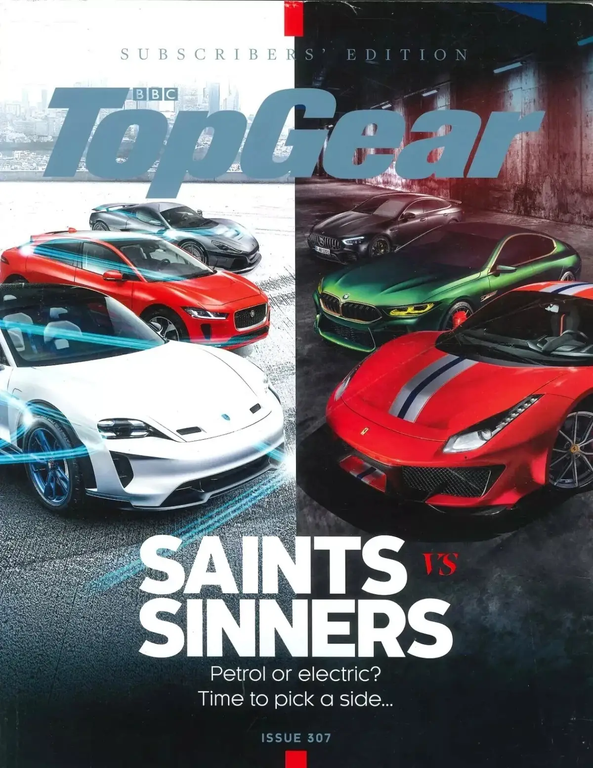 BBC Top Gear Magazine: Issue #307, Ferrari, Mercedes, Porsche, BMW, April 2018