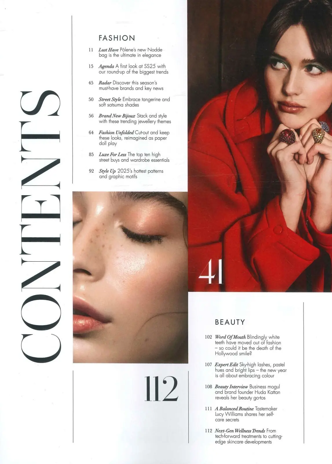 HELLO! Fashion Magazine: Ruby Sear, Huda Kattan, Spring Trends, Feb/March 2025 - image 2 | Free standard UK delivery included | Discount Quality Products