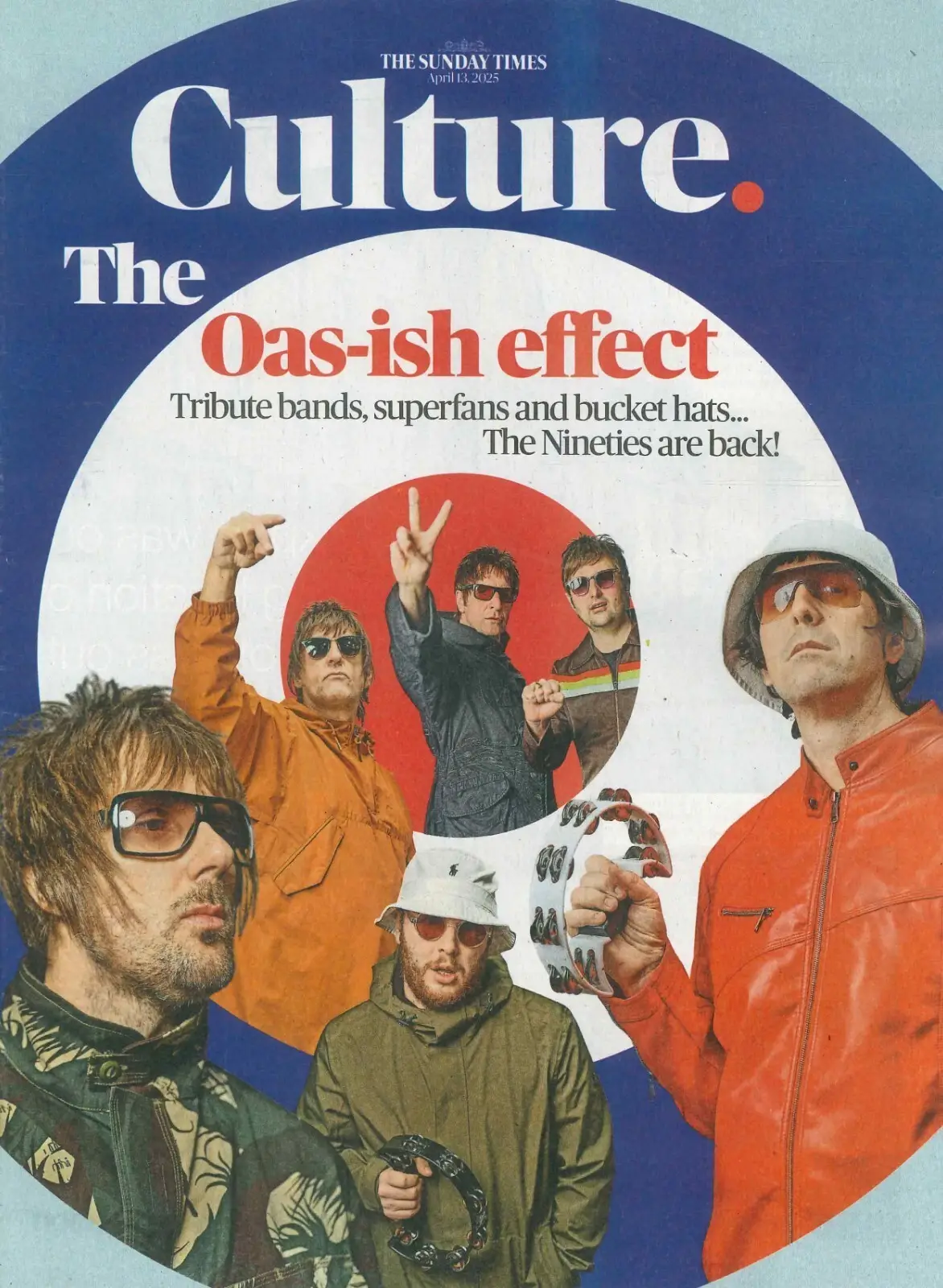 Sunday Times Culture Magazine: Oasis, Lesley Manville, Jensen Huang, 13.4.25 - Free standard UK delivery included | Discount Quality Products