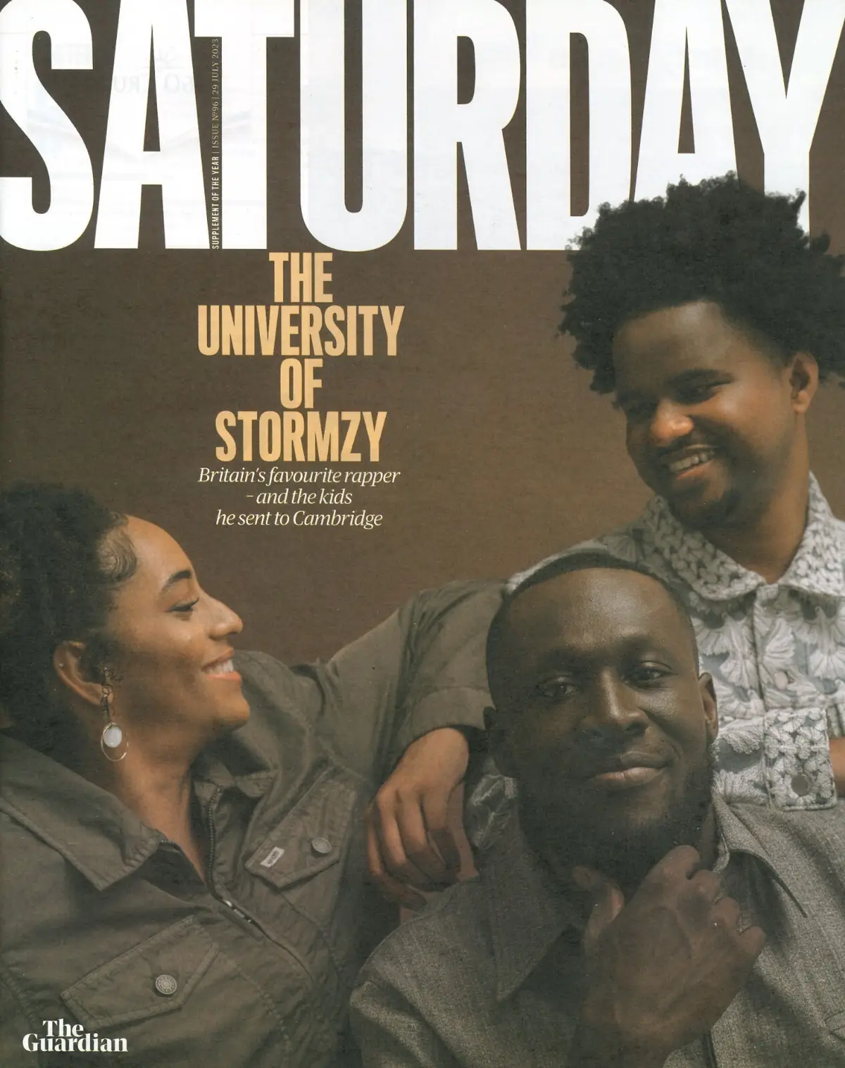 Guardian Saturday Magazine: Stormzy &amp; Kids, Melanie Blatt, Anne-Marie, 29.7.23