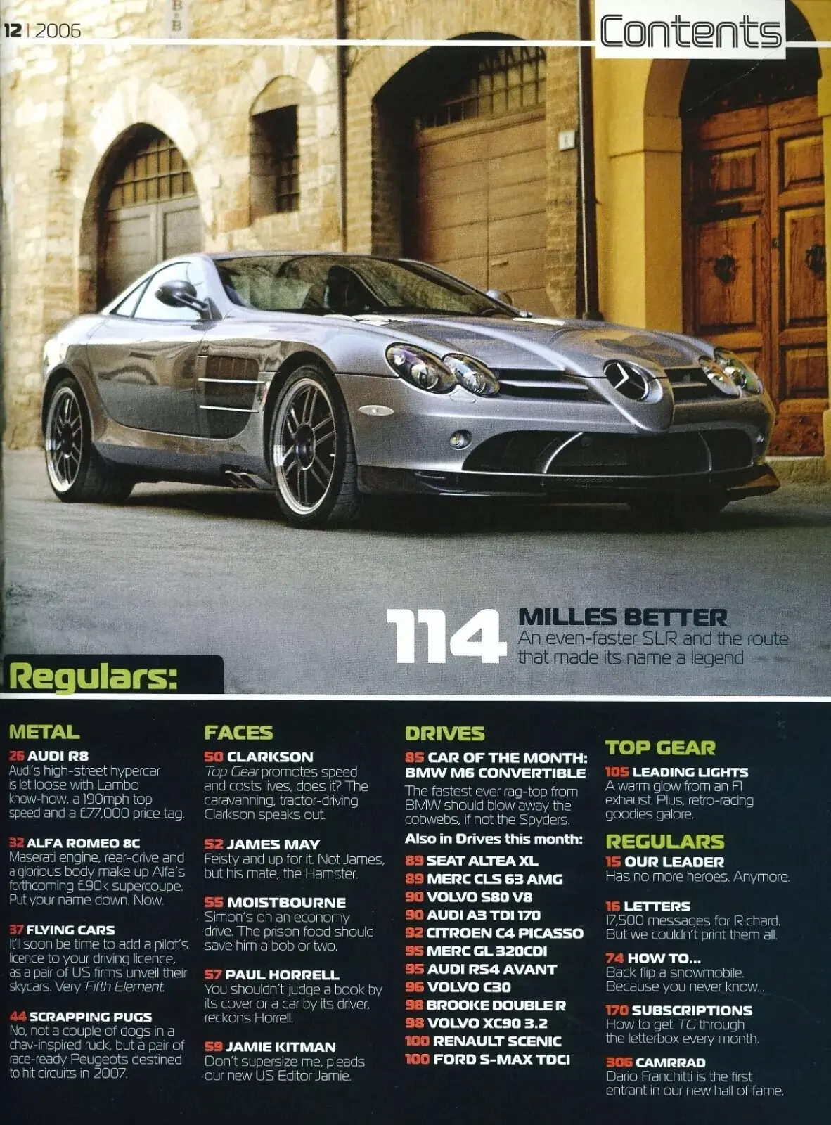 BBC Top Gear Magazine: Issue #159, Mercedes 722, Volvo S80 V8, Audi A3, Dec 2006 - image 3 | Free standard UK delivery included | Discount Quality Products