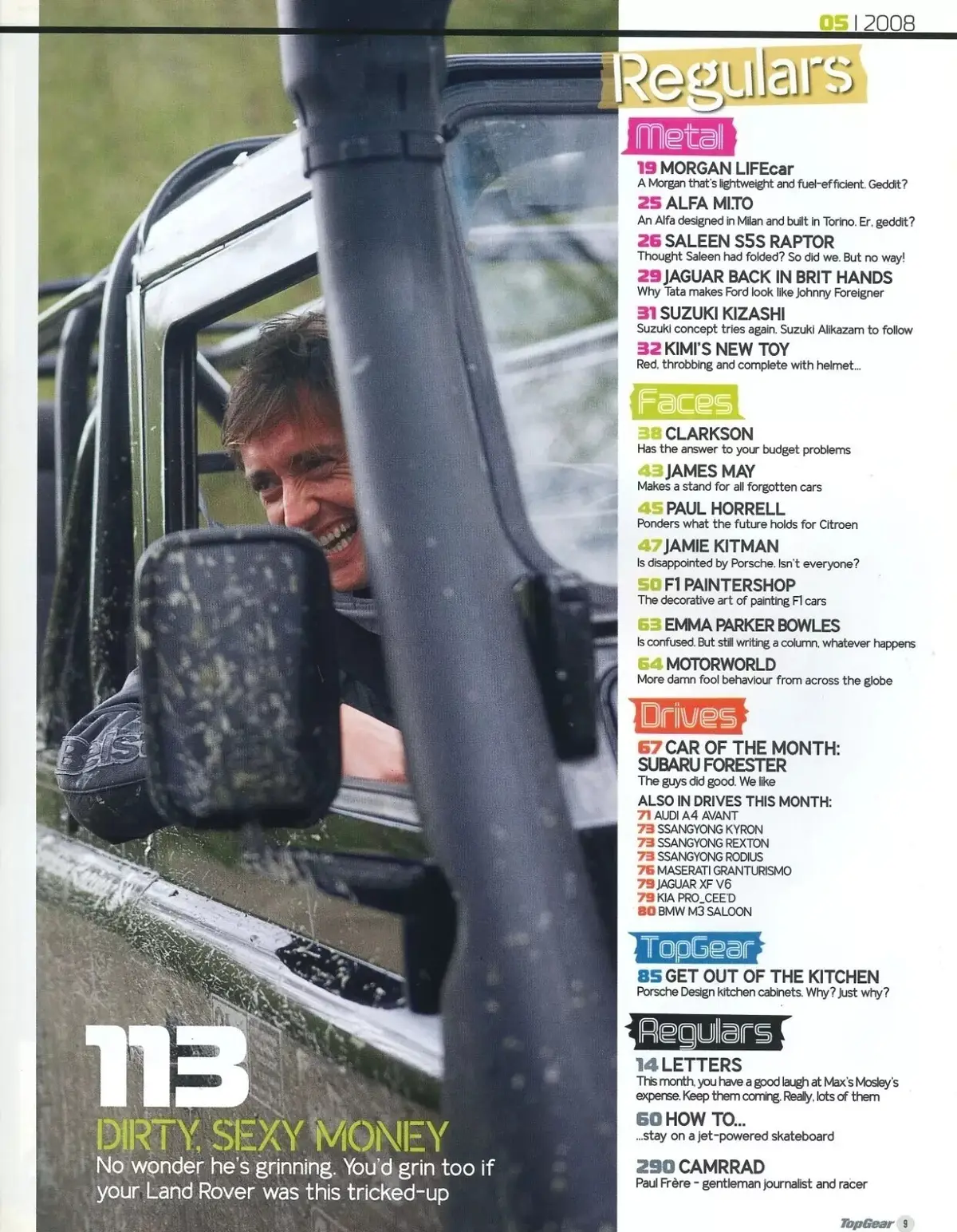 BBC Top Gear Magazine Issue #178, Audi A4, Jaguar XF, ALFA MI.TO, Cars, May 2008 - image 3 | Free standard UK delivery included | Discount Quality Products
