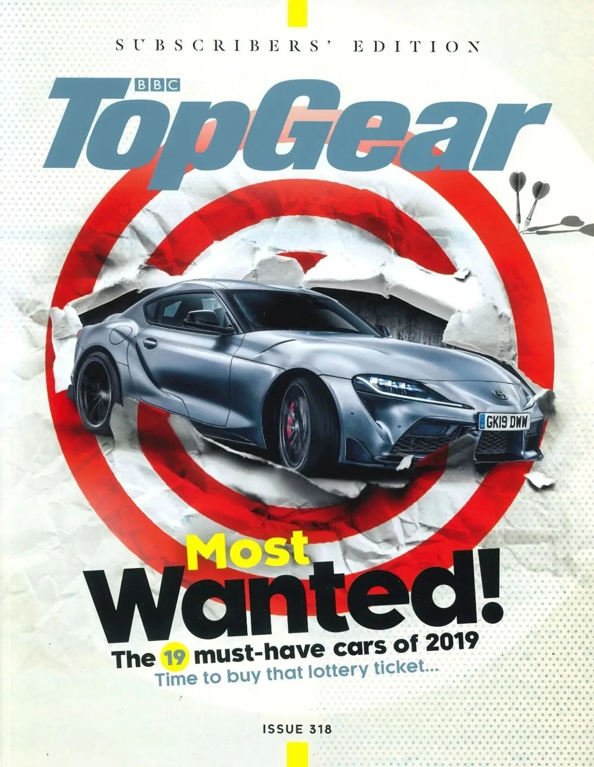 BBC Top Gear Magazine: Issue #318, Porsche 911, Aston Martin Zagato, Feb 2019