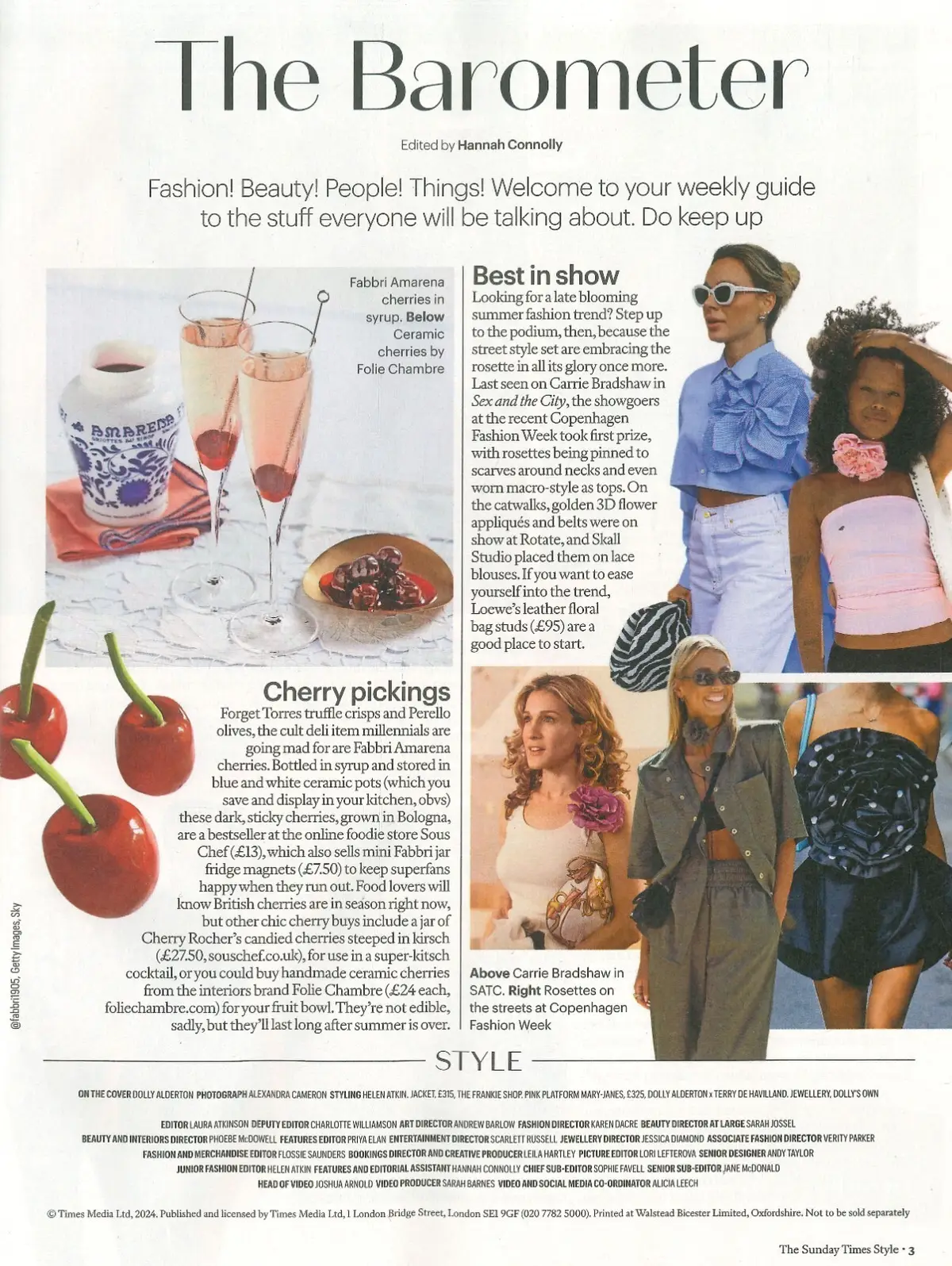 Sunday Times STYLE Magazine: Dolly Alderton on Fashion, Sarah Deech 25.8.24 - image 2 | Free standard UK delivery included | Discount Quality Products