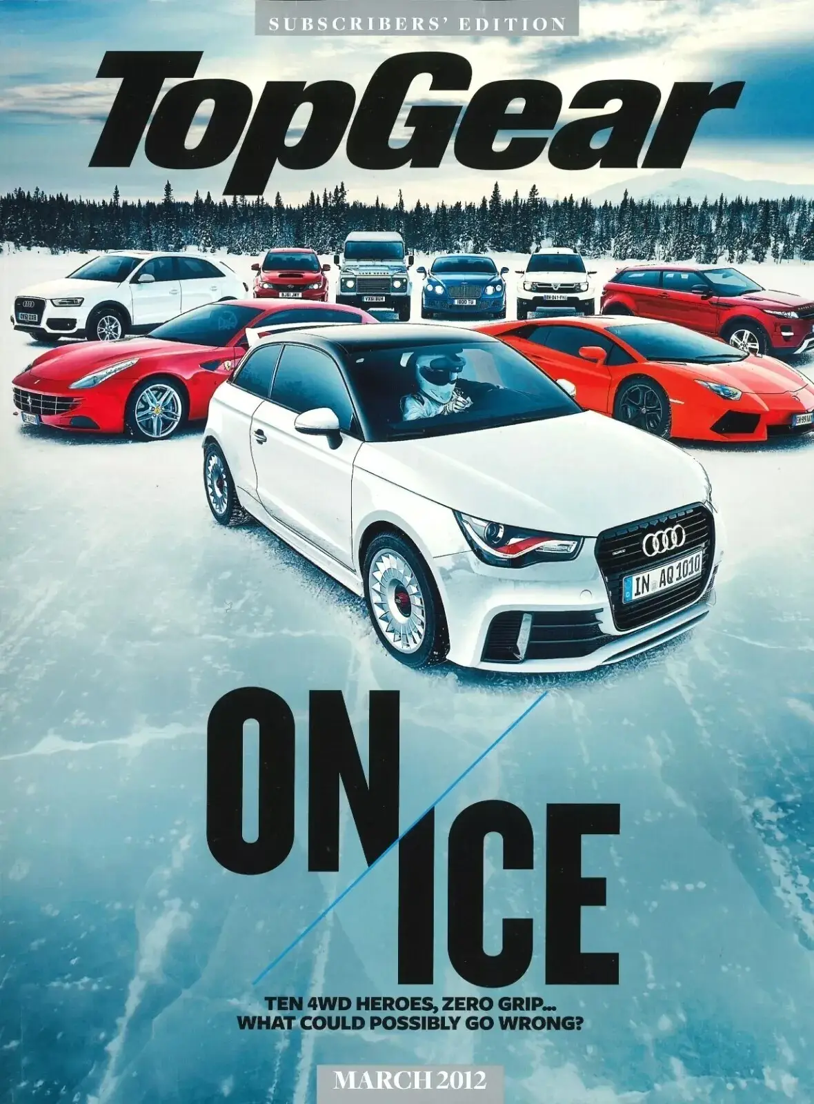 BBC Top Gear Magazine, Issue #228, Lambo Aventador, Jaguar XKR-S, March 2012