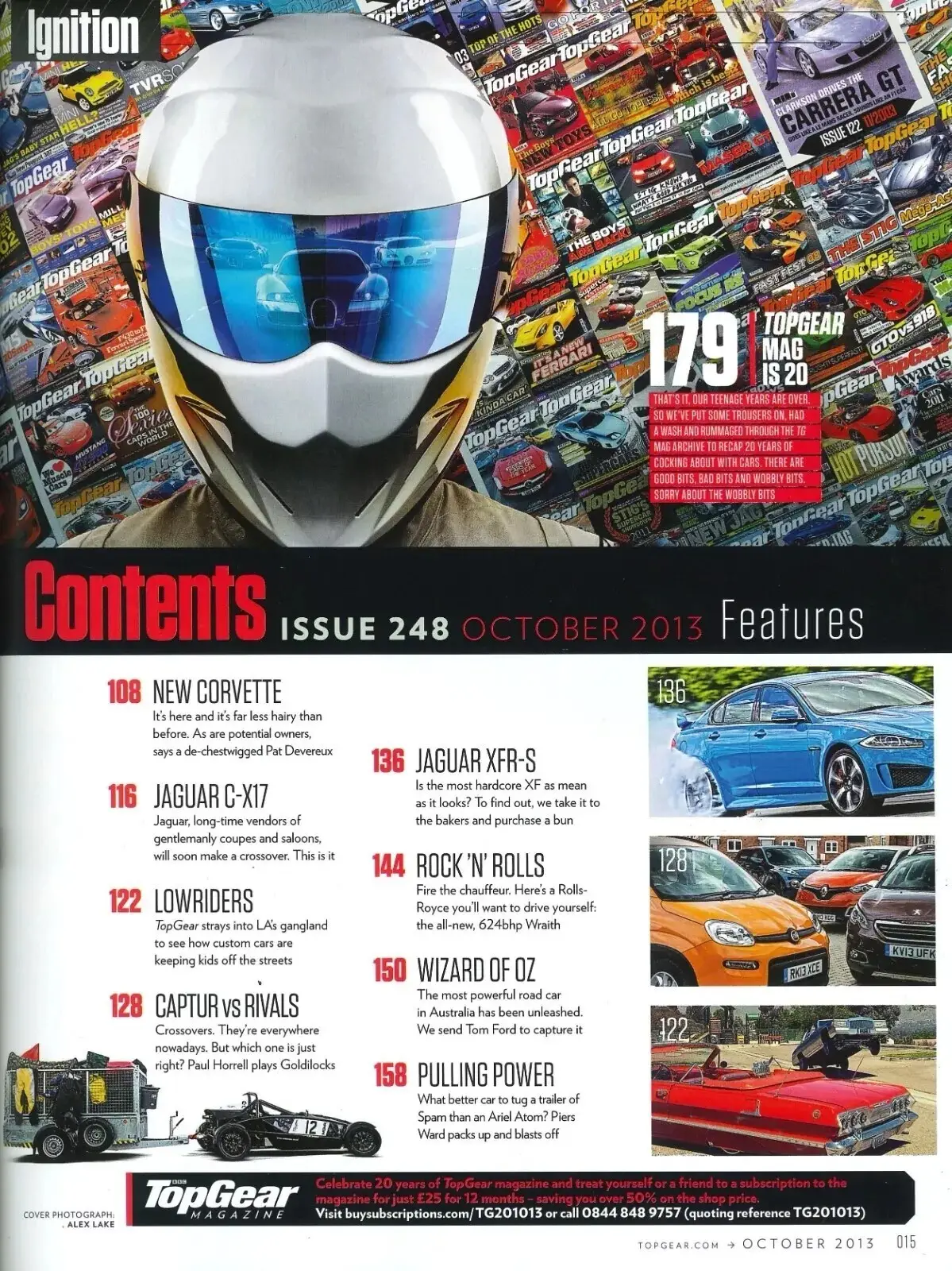 BBC Top Gear Magazine Issue #248, 20th Anniversary Collectors' Edition, Oct 2013 - image 2 | Free standard UK delivery included | Discount Quality Products