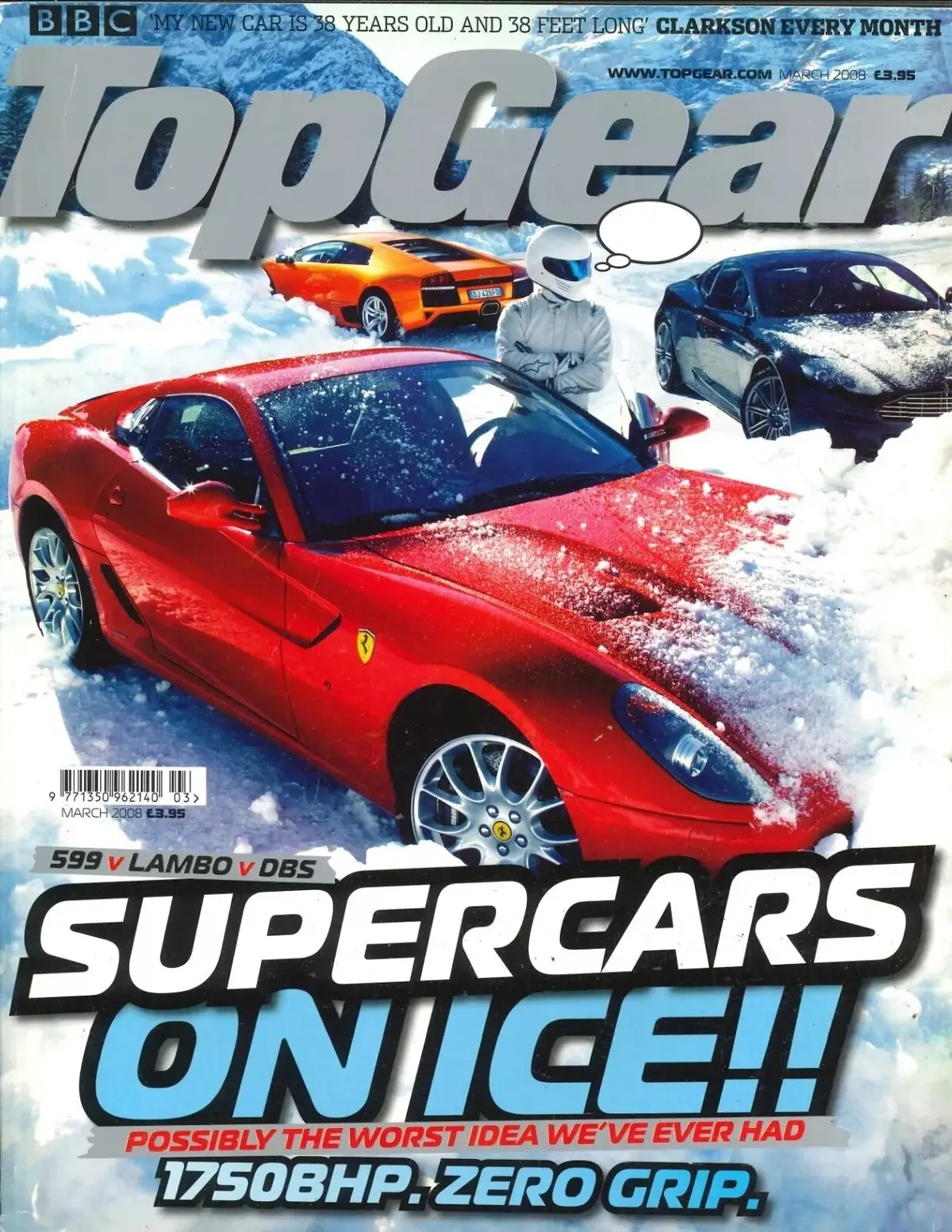 BBC Top Gear Magazine Issue #176, Mini Cooper, Jaguar XF, Mazda 6, March 2008