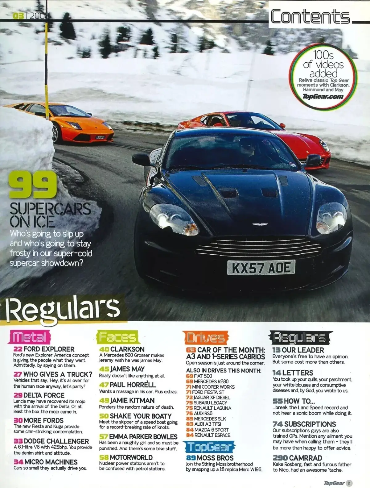 BBC Top Gear Magazine Issue #176, Mini Cooper, Jaguar XF, Mazda 6, March 2008 - image 3 | Free standard UK delivery included | Discount Quality Products