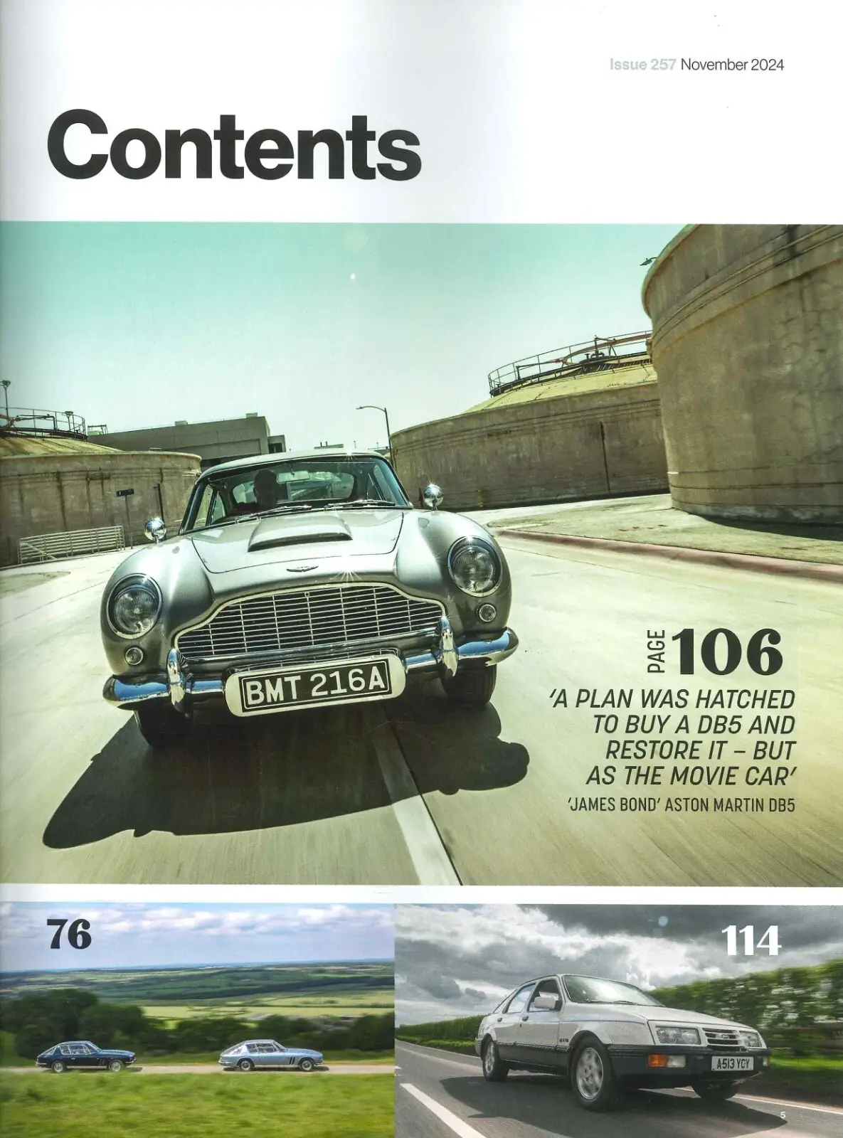 Octane Magazine #257, 35 Years of V10 Supercars, Audi, Lambo, Bugatti, Nov 2024 - image 2 | Free standard UK delivery included | Discount Quality Products