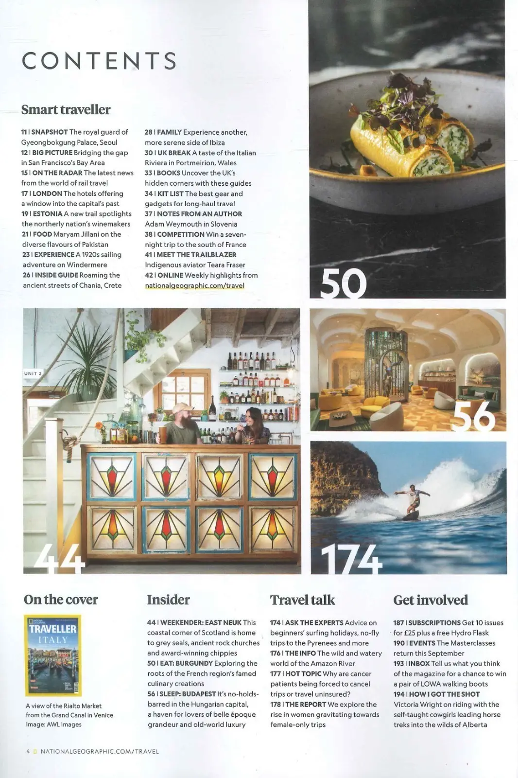 National Geographic Traveller Magazine: Italy, Amsterdam, Namibia, Sept 2025 - image 3 | Free standard UK delivery included | Discount Quality Products
