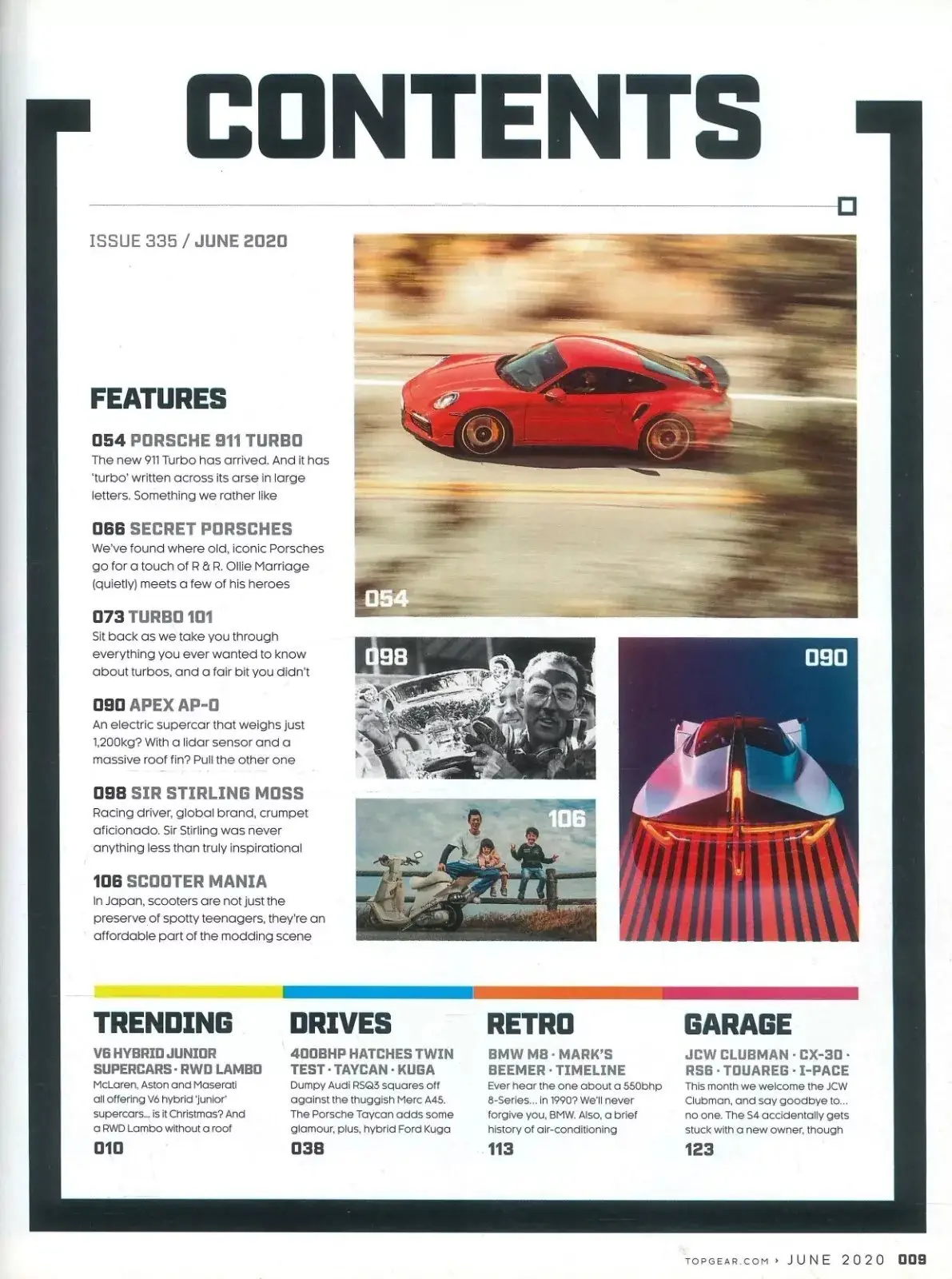 BBC Top Gear Magazine: Issue #335, Porsche 911 Turbo S, BMW, McLaren, June 2020 - image 3 | Free standard UK delivery included | Discount Quality Products