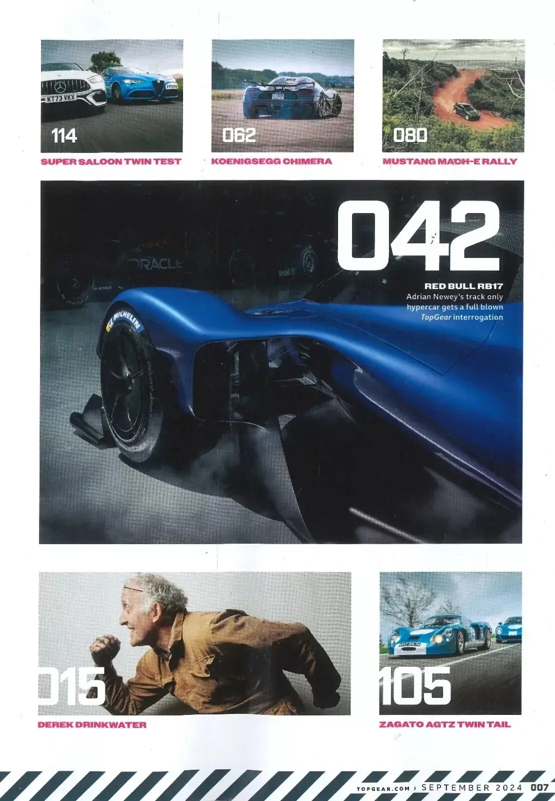 BBC Top Gear Magazine #387, Koenigsegg Chimera, Red Bull RB17, Lotus, Sept 2024 - image 3 | Free standard UK delivery included | Discount Quality Products
