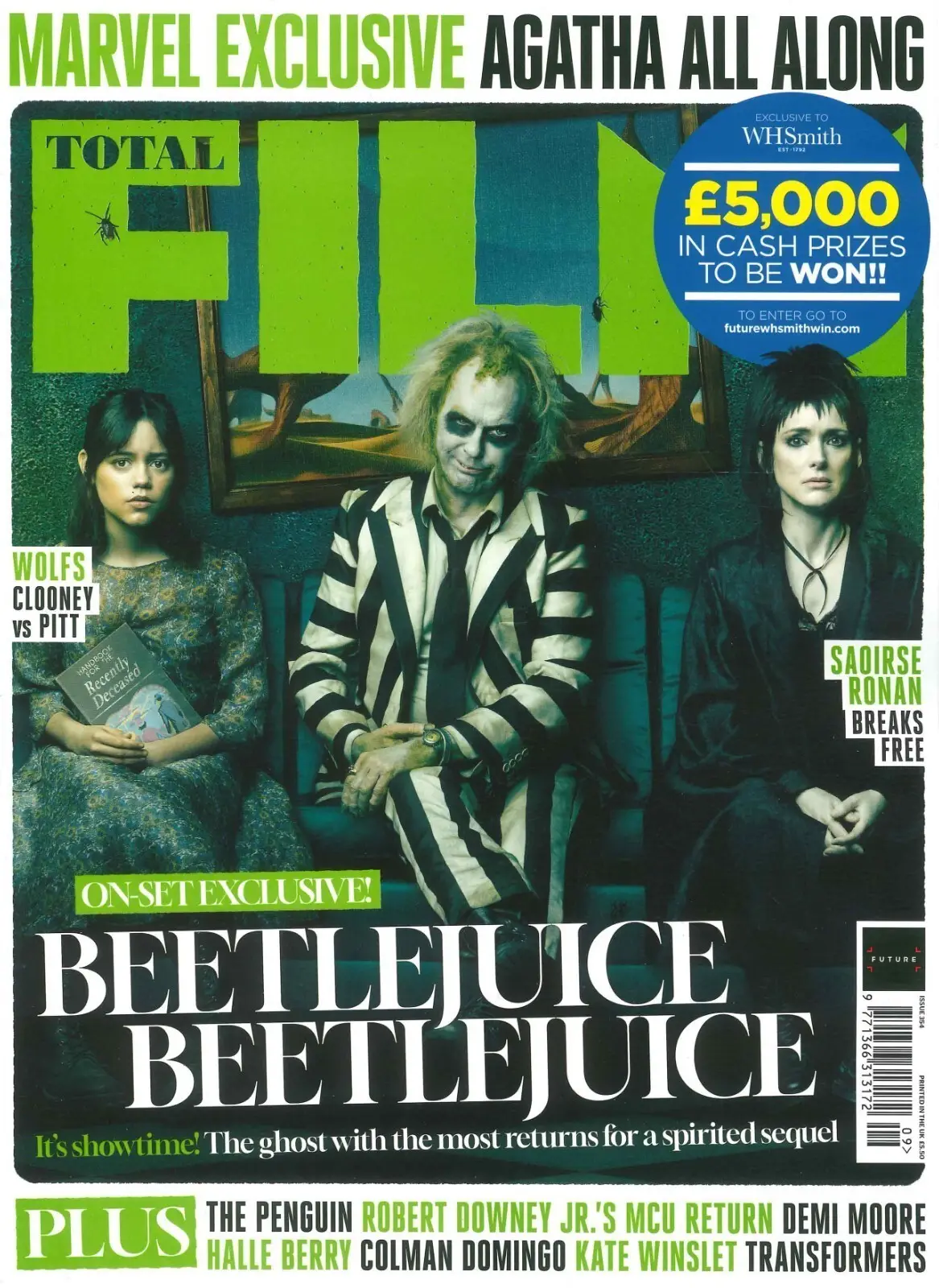 Total Film Magazine: Beetlejuice, Michael Keaton, Agatha All Along, Sept 2024 - Free standard UK delivery included | Discount Quality Products