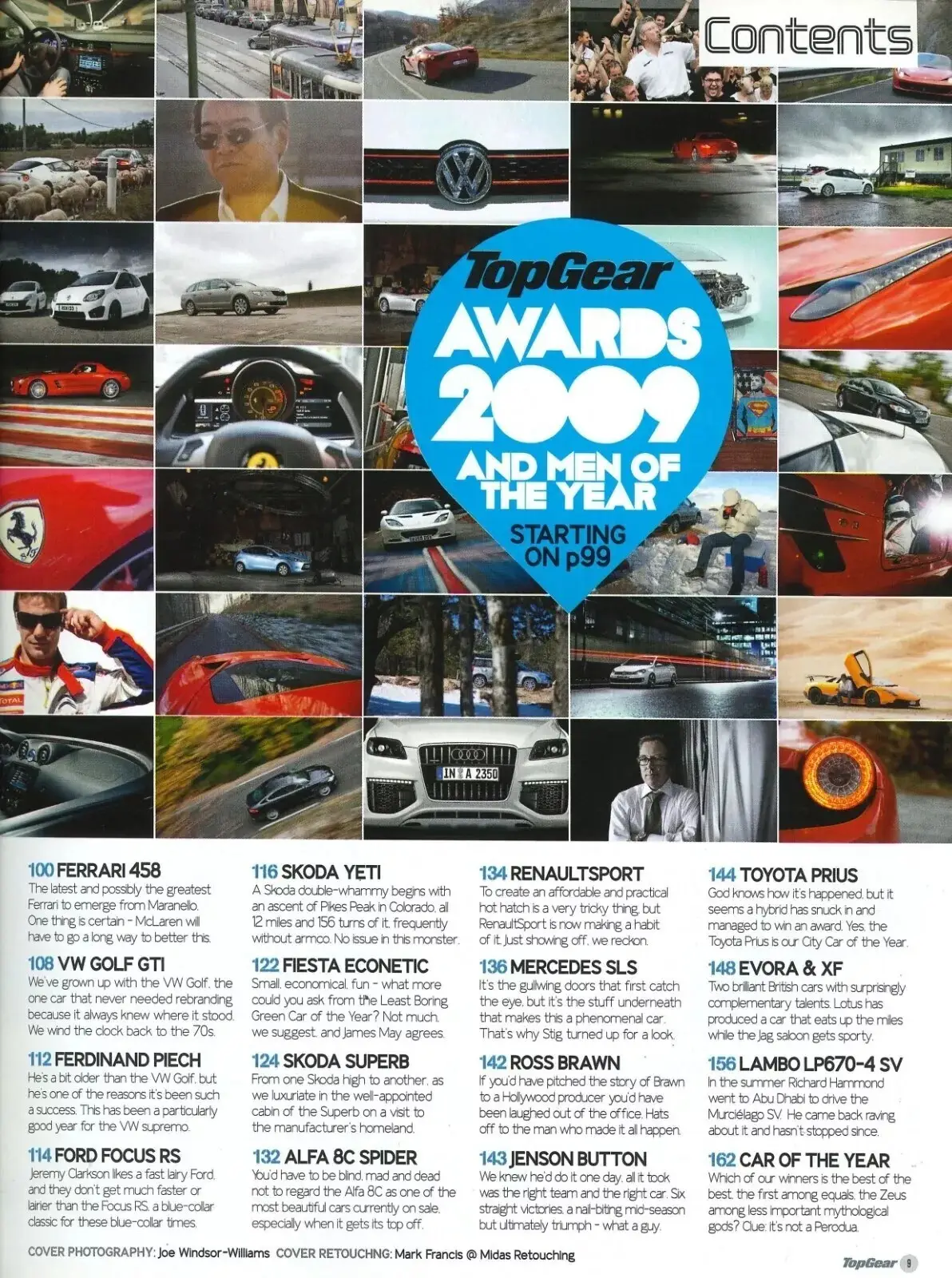 BBC Top Gear Magazine: #199, Toyota Prius, Ford Focus, Awards 2009 (Creases) - image 3 | Free standard UK delivery included | Discount Quality Products