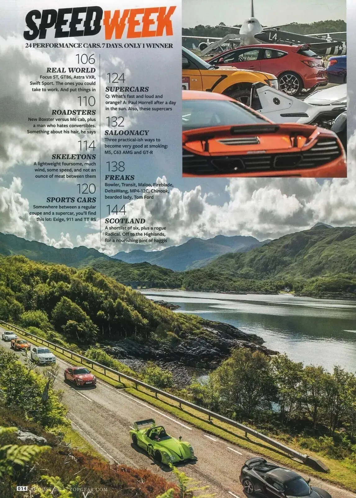 BBC Top Gear Magazine: Issue #233, Clarkson, Supercars, McLaren, BMW, Aug 2012 - image 2 | Free standard UK delivery included | Discount Quality Products