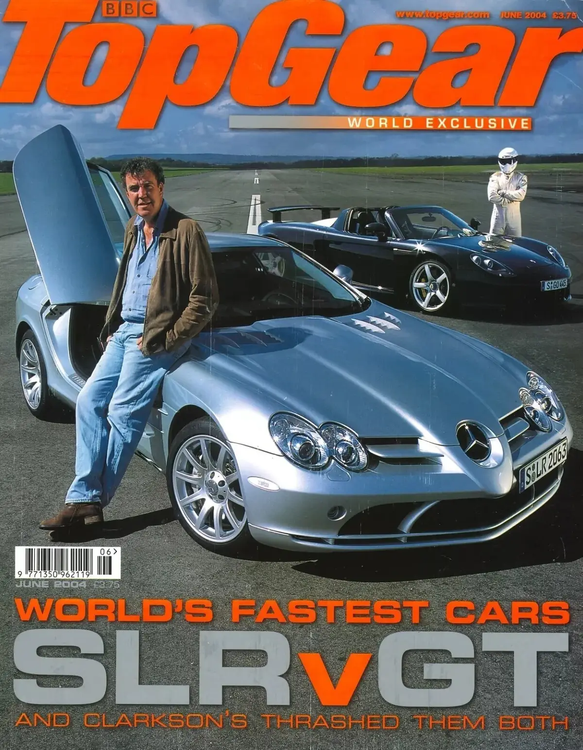 BBC Top Gear Magazine: Issue #129, Porsche GT, Mustang GT-R, Lotus, June 2004