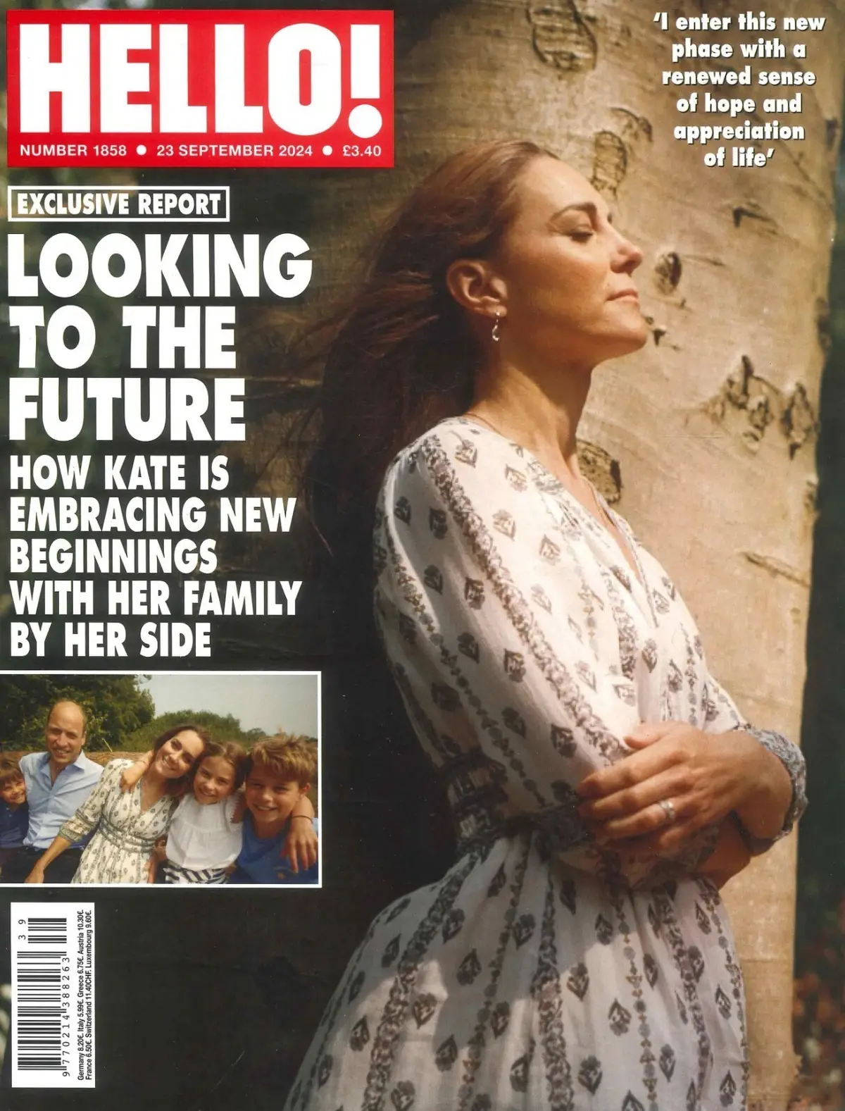 HELLO! Magazine: Princess Kate, Taylor Swift, Liz Olsen, King Charles, 23.9.24