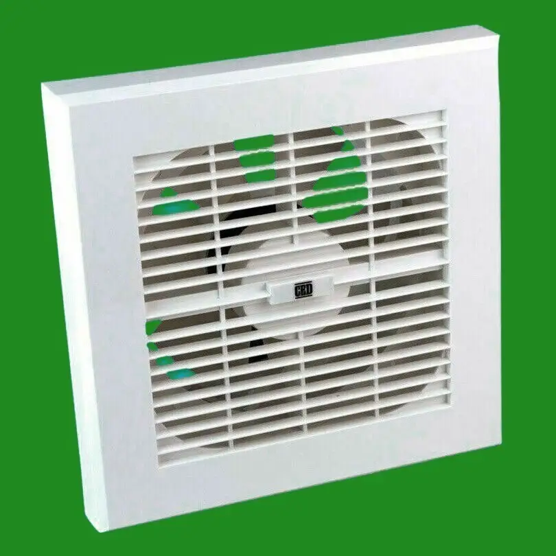 100mm White Extractor Fan Bathroom, Kitchen Air Vent Remove Moisture
