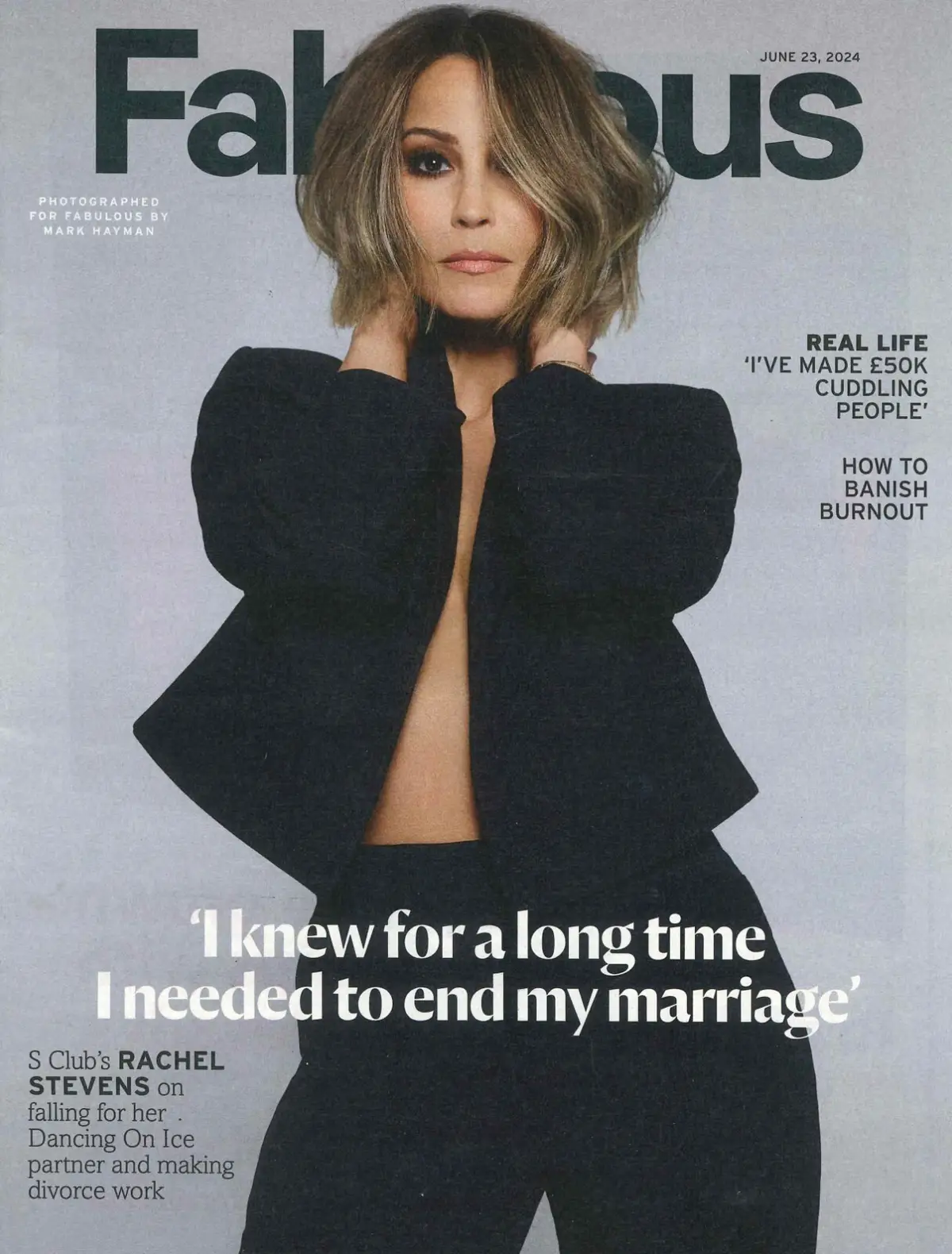 Fabulous Magazine: Rachel Stevens, Corinne Bailey Rae, Charlie Webster, 23.6.24