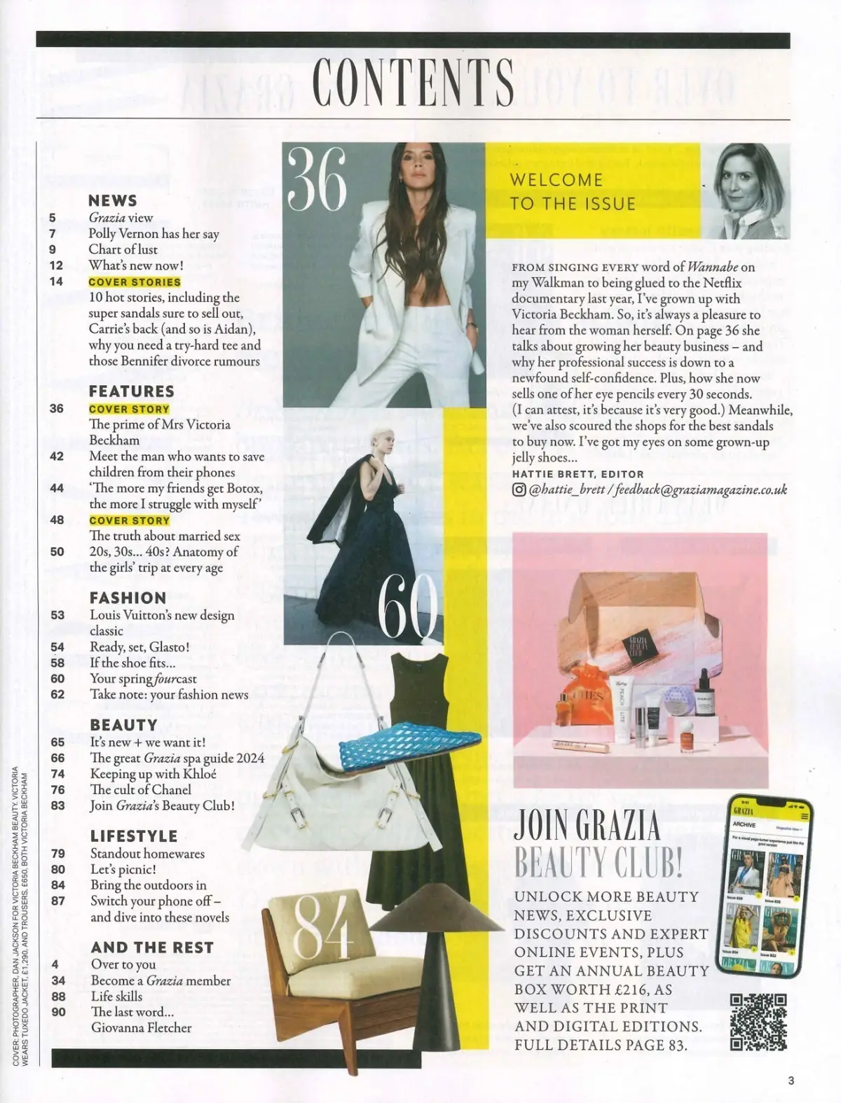 Grazia Magazine: Victoria Beckham, Prince William, J.Lo, Bridgerton, 10.6.24 - image 2 | Free standard UK delivery included | Discount Quality Products