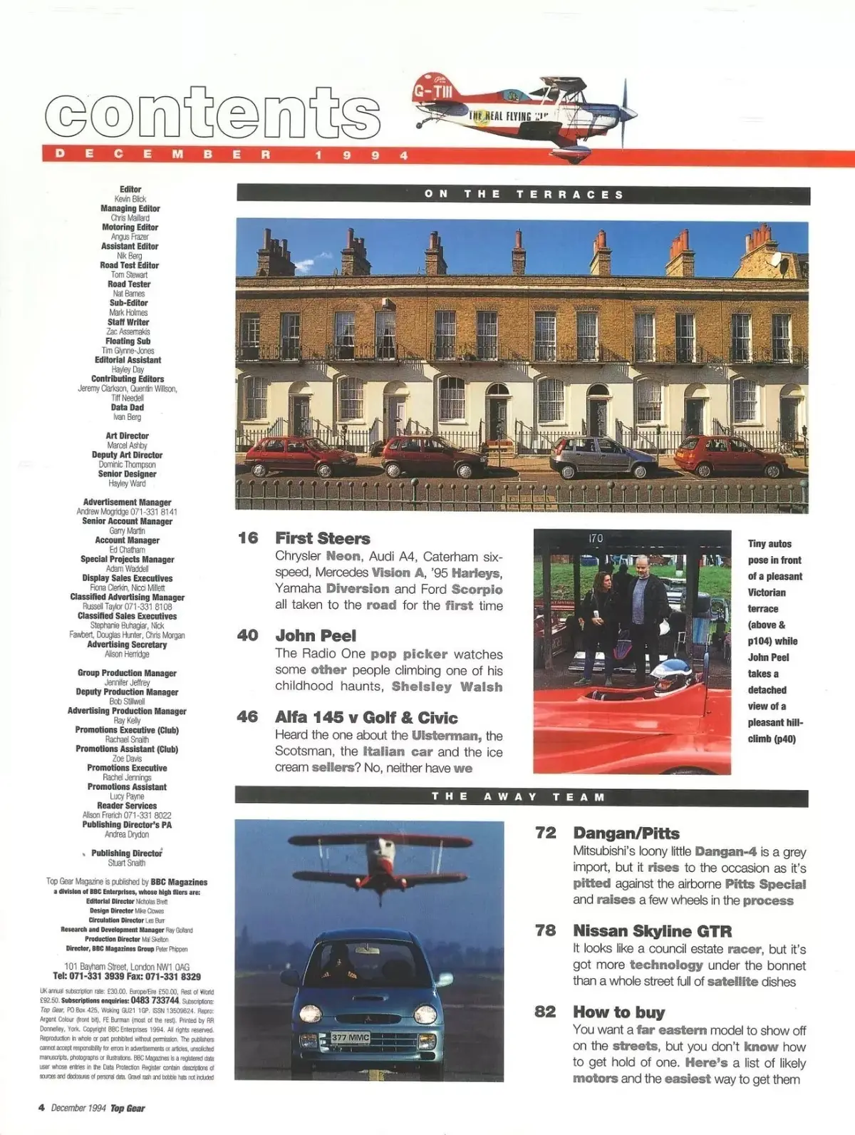 BBC Top Gear Magazine: Issue #15, Vauxhall Tigra, BMW Compact, Alfa, Dec 1994 - image 2 | Free standard UK delivery included | Discount Quality Products