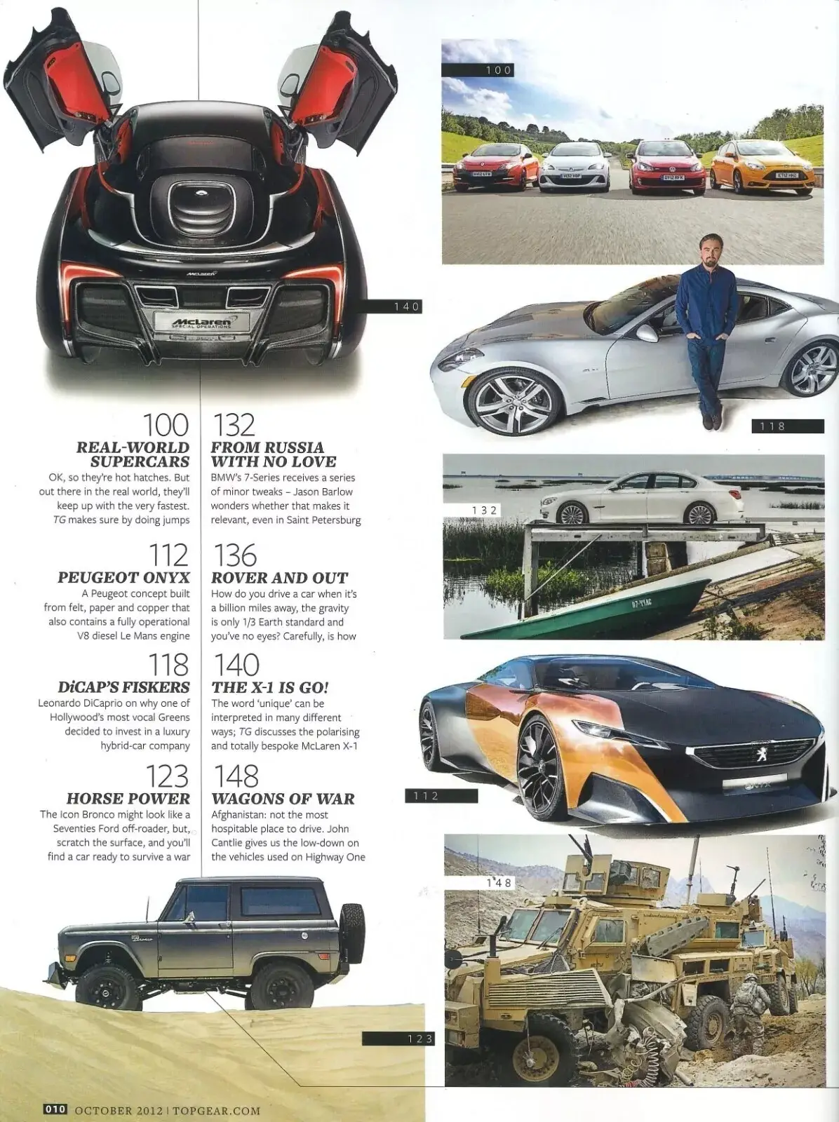 BBC Top Gear Magazine: Issue #235, McLaren X-1, Citroen DS3, Bentley, Oct 2012 - image 2 | Free standard UK delivery included | Discount Quality Products