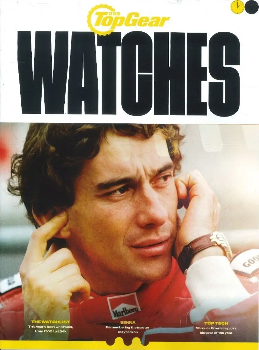 BBC Top Gear Magazine Supplement: Watches, Ayrton Senna, Marques Brownlee, 2024