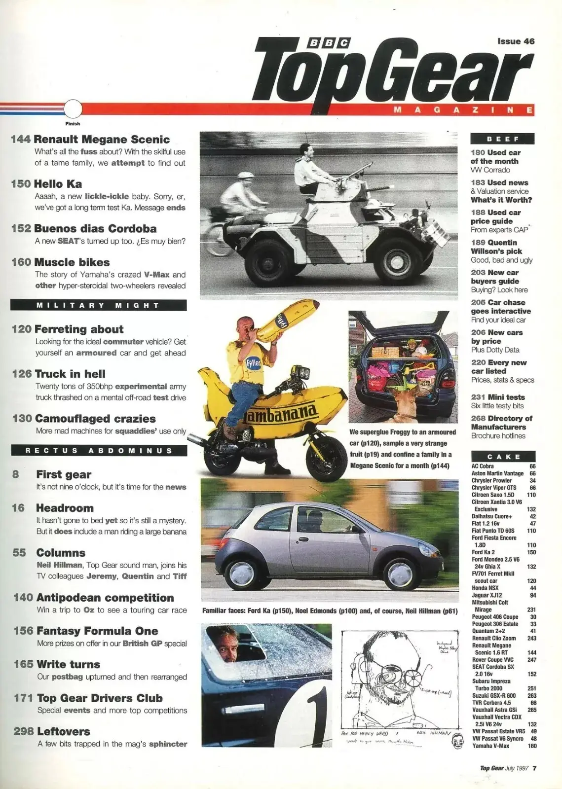 BBC Top Gear Magazine: Issue #46, Muscle Cars, Jaguar V12, Renault, July 1997 - image 3 | Free standard UK delivery included | Discount Quality Products