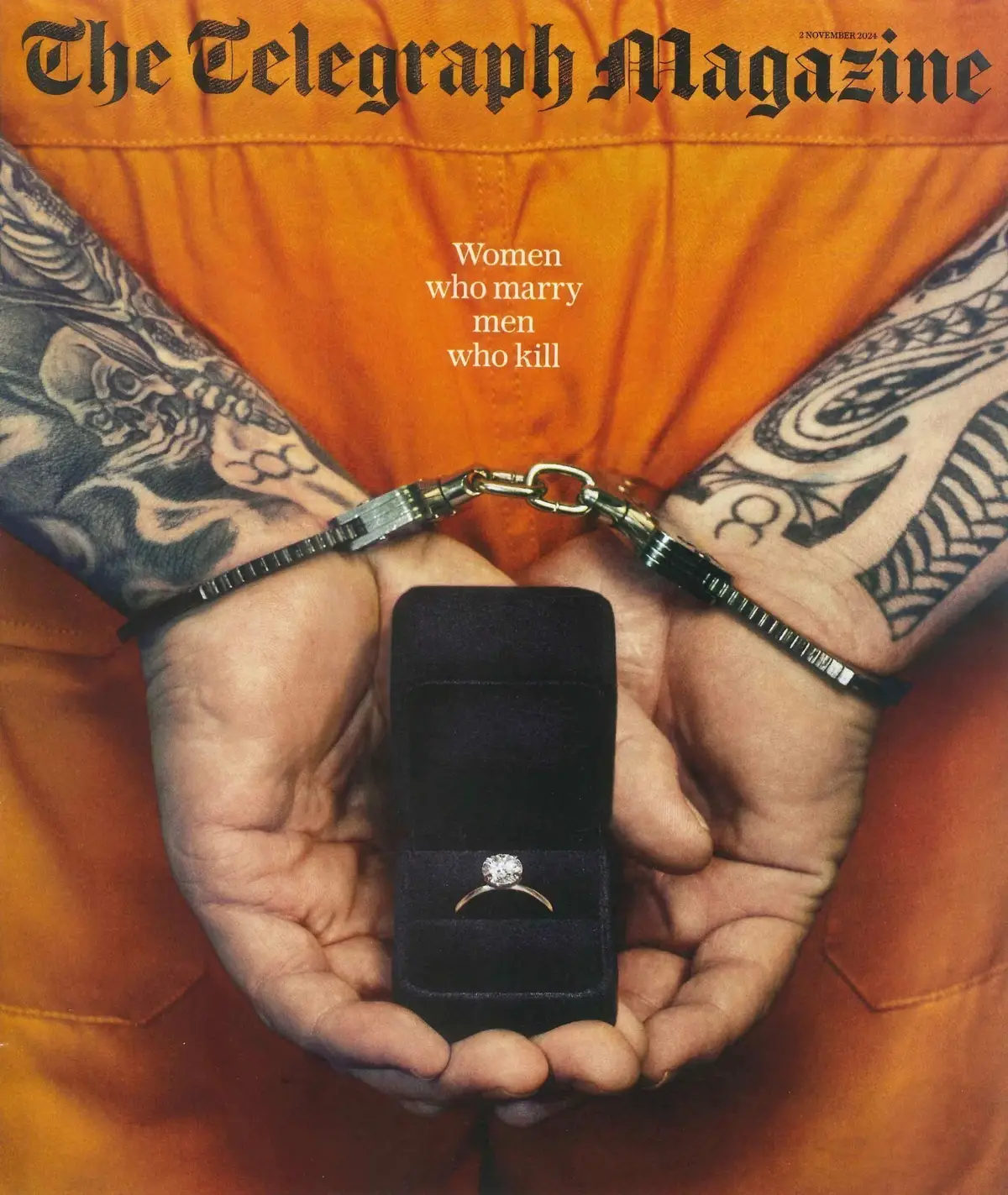 Telegraph Magazine: Marrying Murderers, Lucas Bravo, Jeffrey Archer, 2.11.24 - Free standard UK delivery included | Discount Quality Products