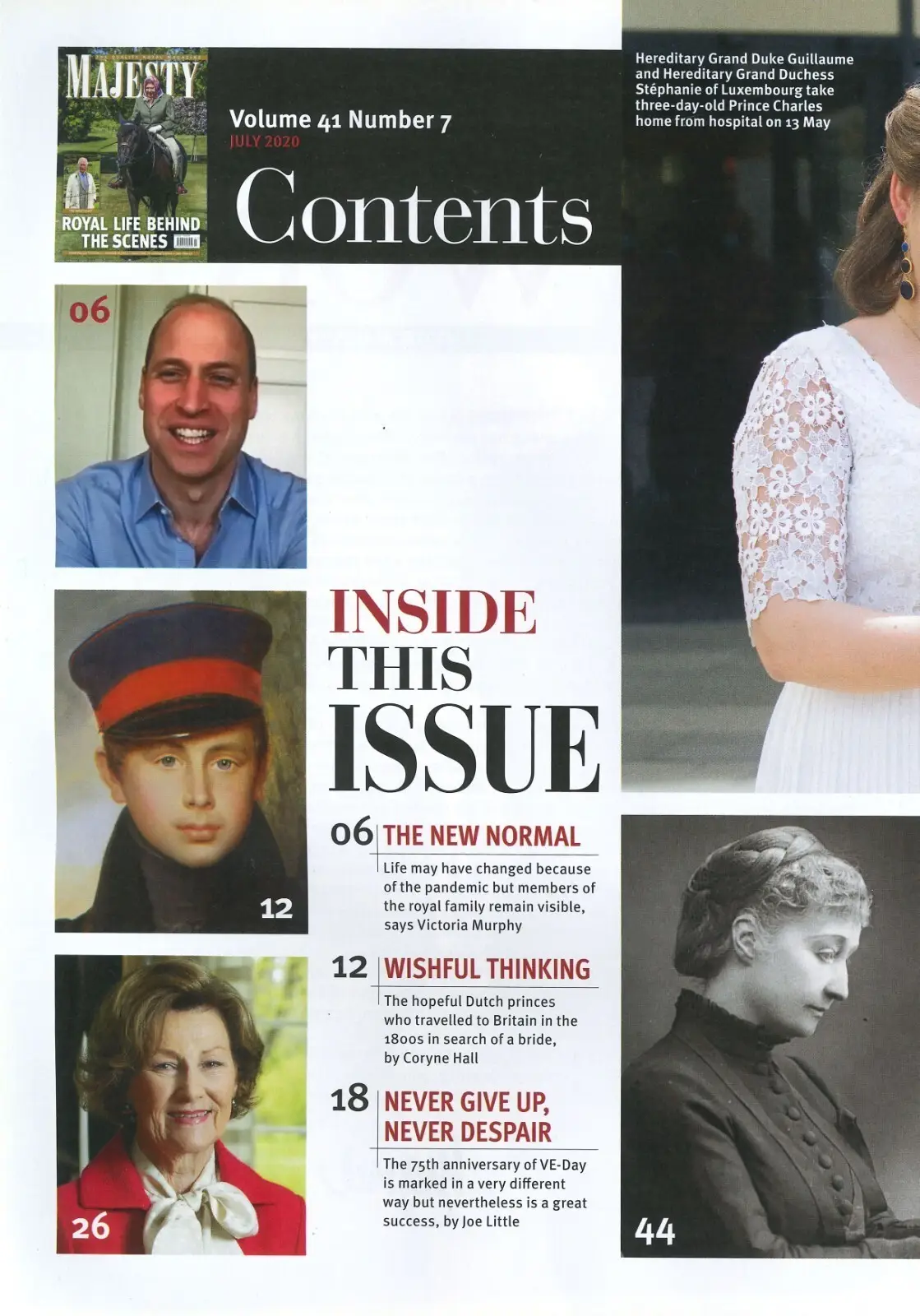 Majesty Magazine, Queen Elizabeth, Charles, VE-Day, Nelson Mandela, July 2020 - image 2 | Free standard UK delivery included | Discount Quality Products