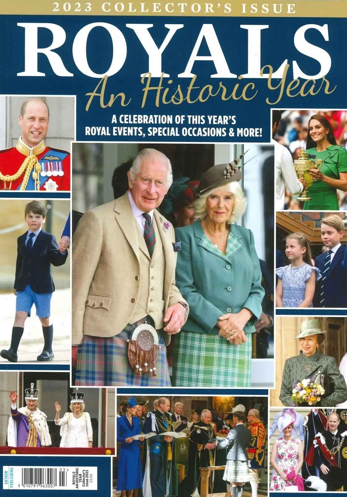 Royals Magazine, Collector's Issue, King Charles, Queen Camilla, Historic, 2023