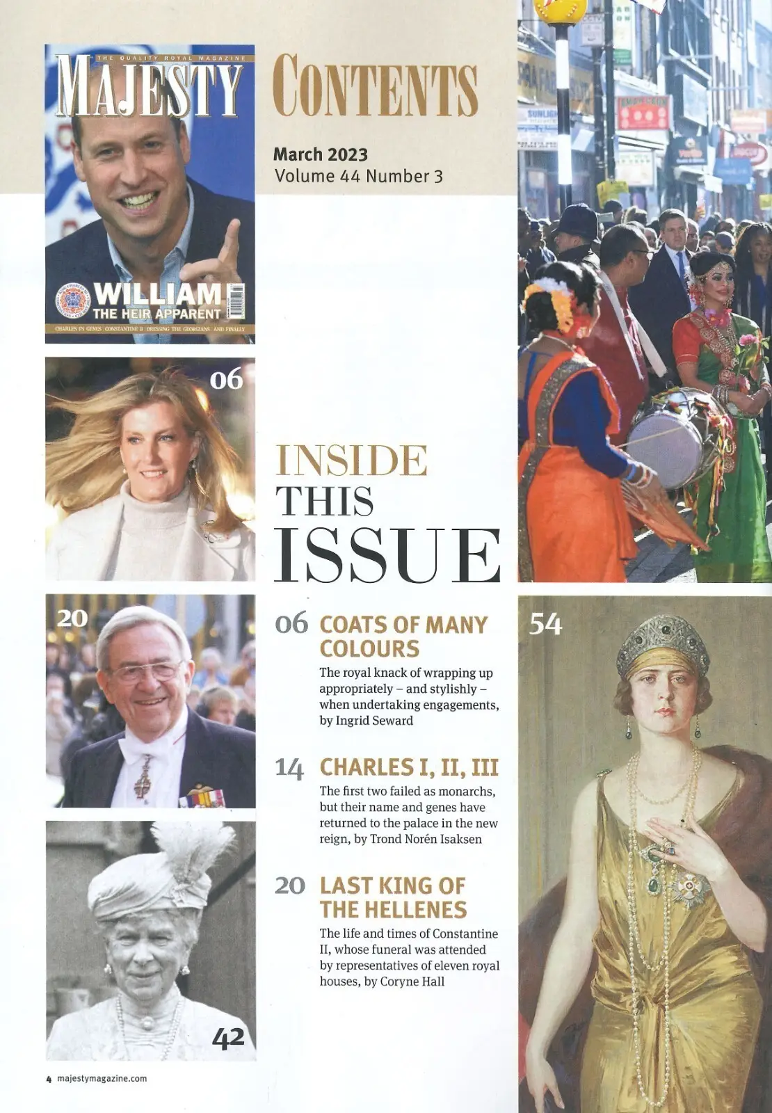 Majesty Magazine Prince William & Harry, King Charles, Camilla Royal, March 2023 - image 2 | Free standard UK delivery included | Discount Quality Products