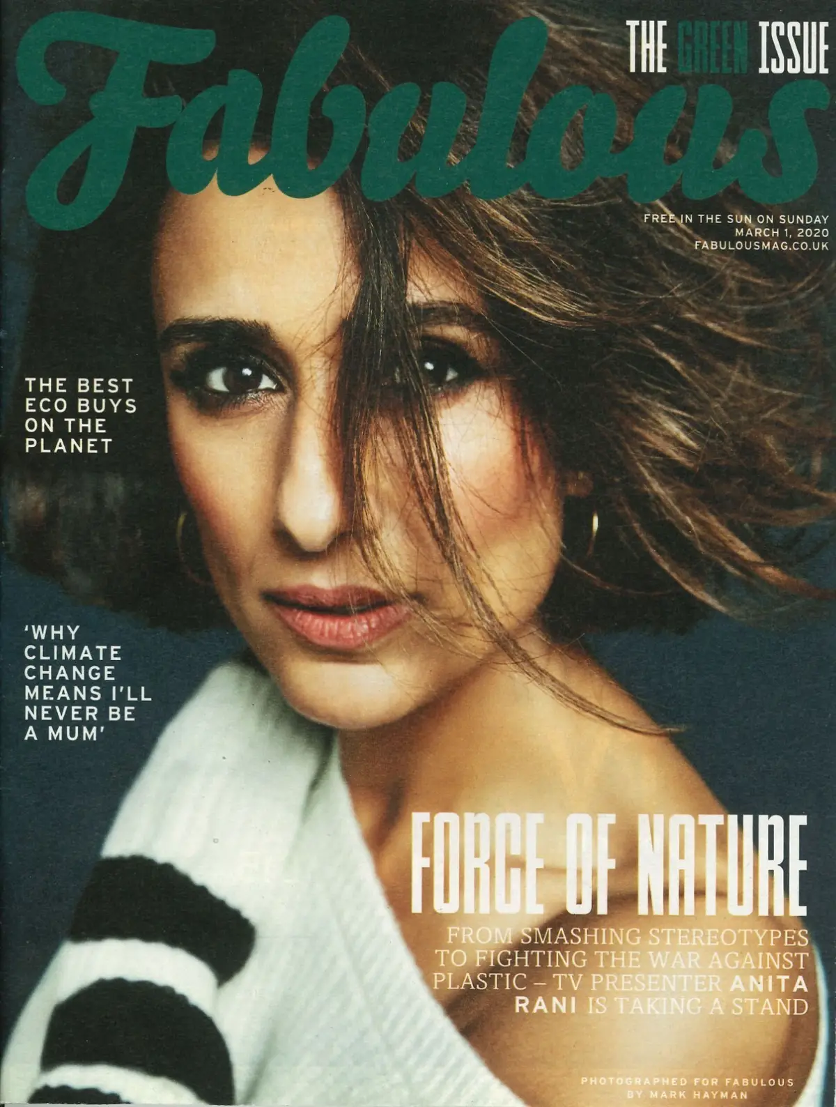 Fabulous Magazine: Anita Rani, Chris Hoy, Katie Holmes, Nick Knowles, 1.3.20