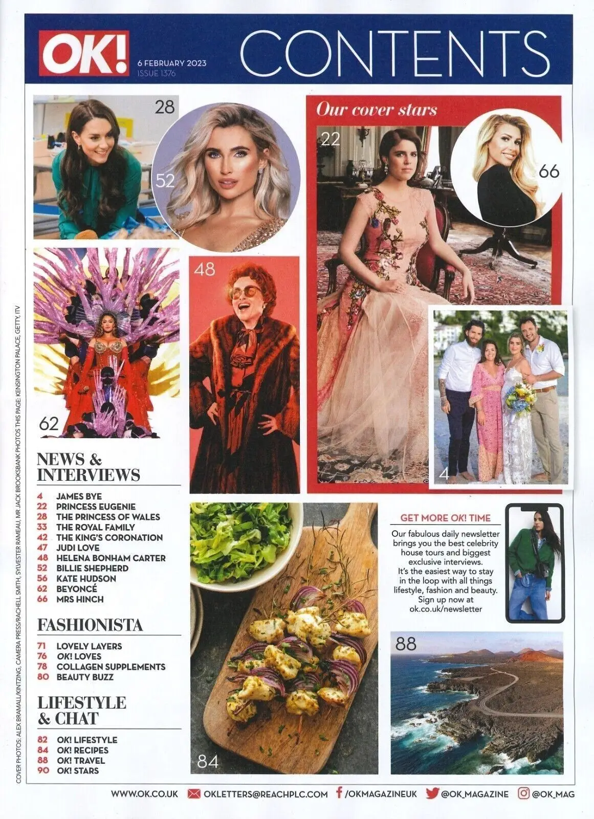 OK! Magazine, Princess Eugenie, Kate Middleton, Beyoncé, Kate Hudson, 6.2.23 - image 2 | Free standard UK delivery included | Discount Quality Products