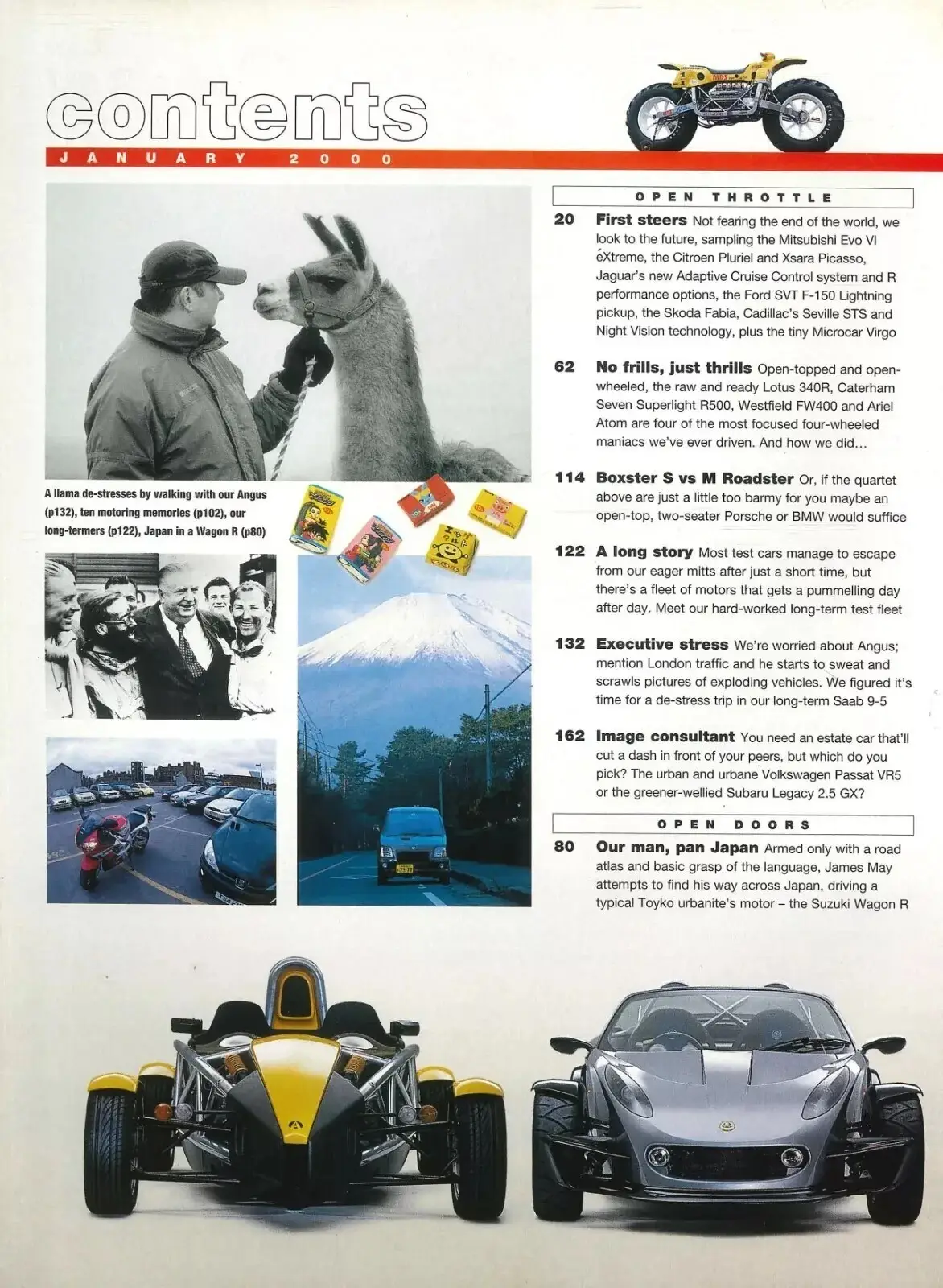 BBC Top Gear Magazine: Issue #76, Mitsubishi, Porsche, BMW, Wagon R, Jan 2000 - image 2 | Free standard UK delivery included | Discount Quality Products