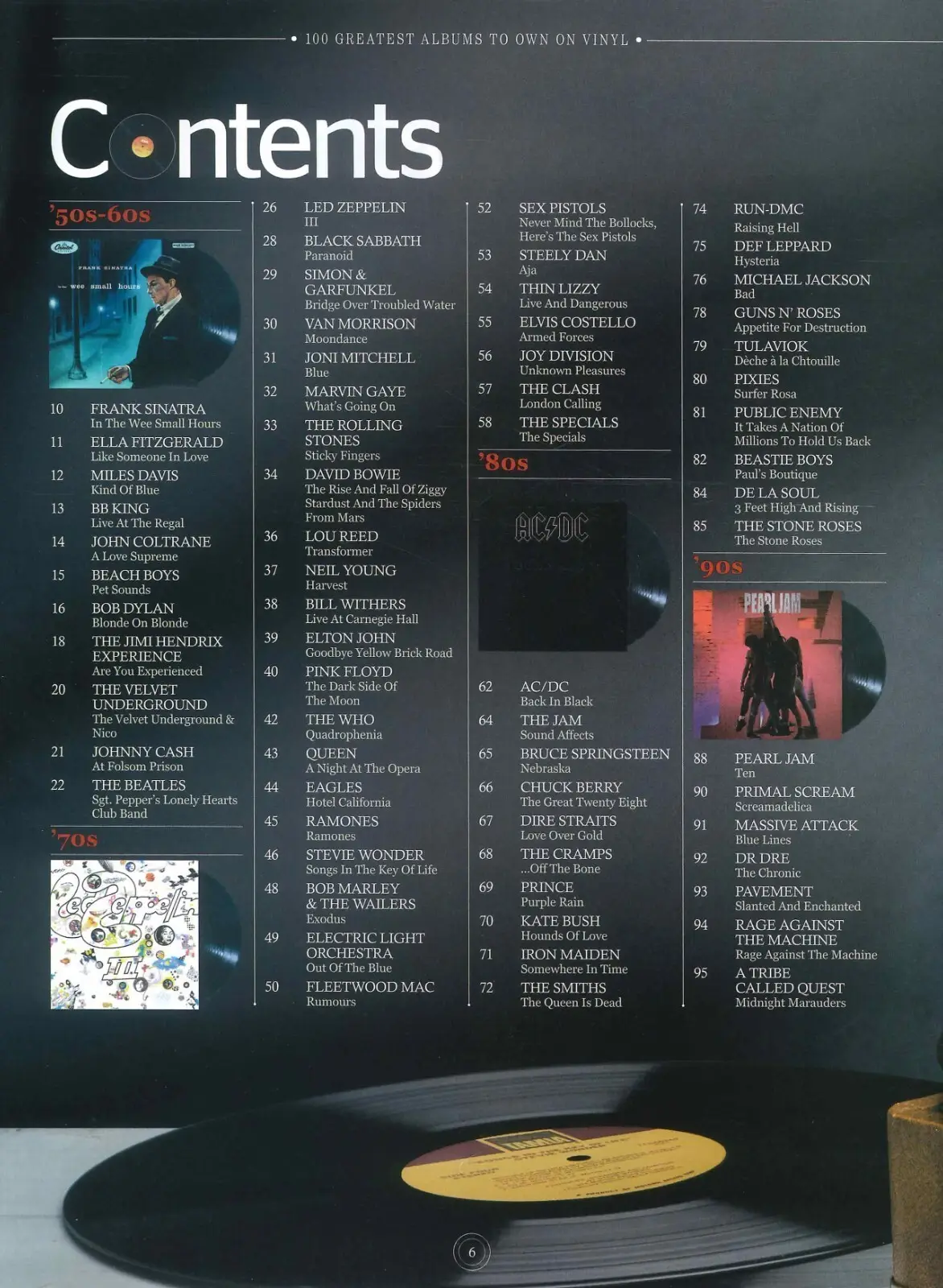 100 Greatest Albums to Own on Vinyl Magazine, Essential Guide, 4th Edition, 2024 - image 2 | Free standard UK delivery included | Discount Quality Products