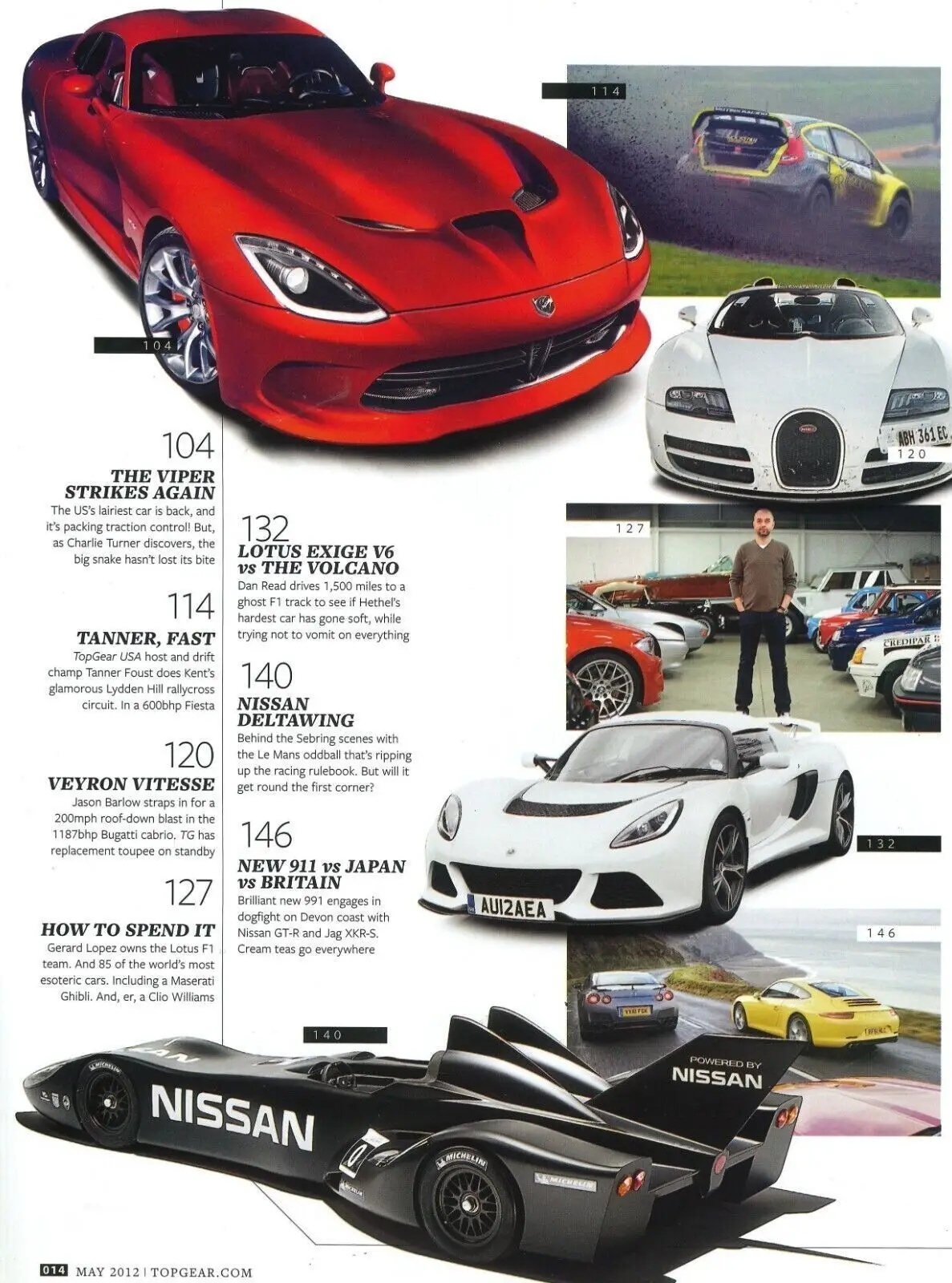 BBC Top Gear Magazine: Issue #230, Lamborghini Urus, BMW i8, Veyron, May 2012 - image 2 | Free standard UK delivery included | Discount Quality Products
