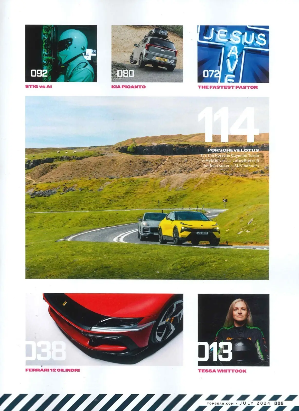 BBC Top Gear Magazine #385 (Subscribers Ed.) Forza V12, Ferrari 12, July 2024 - image 4 | Free standard UK delivery included | Discount Quality Products