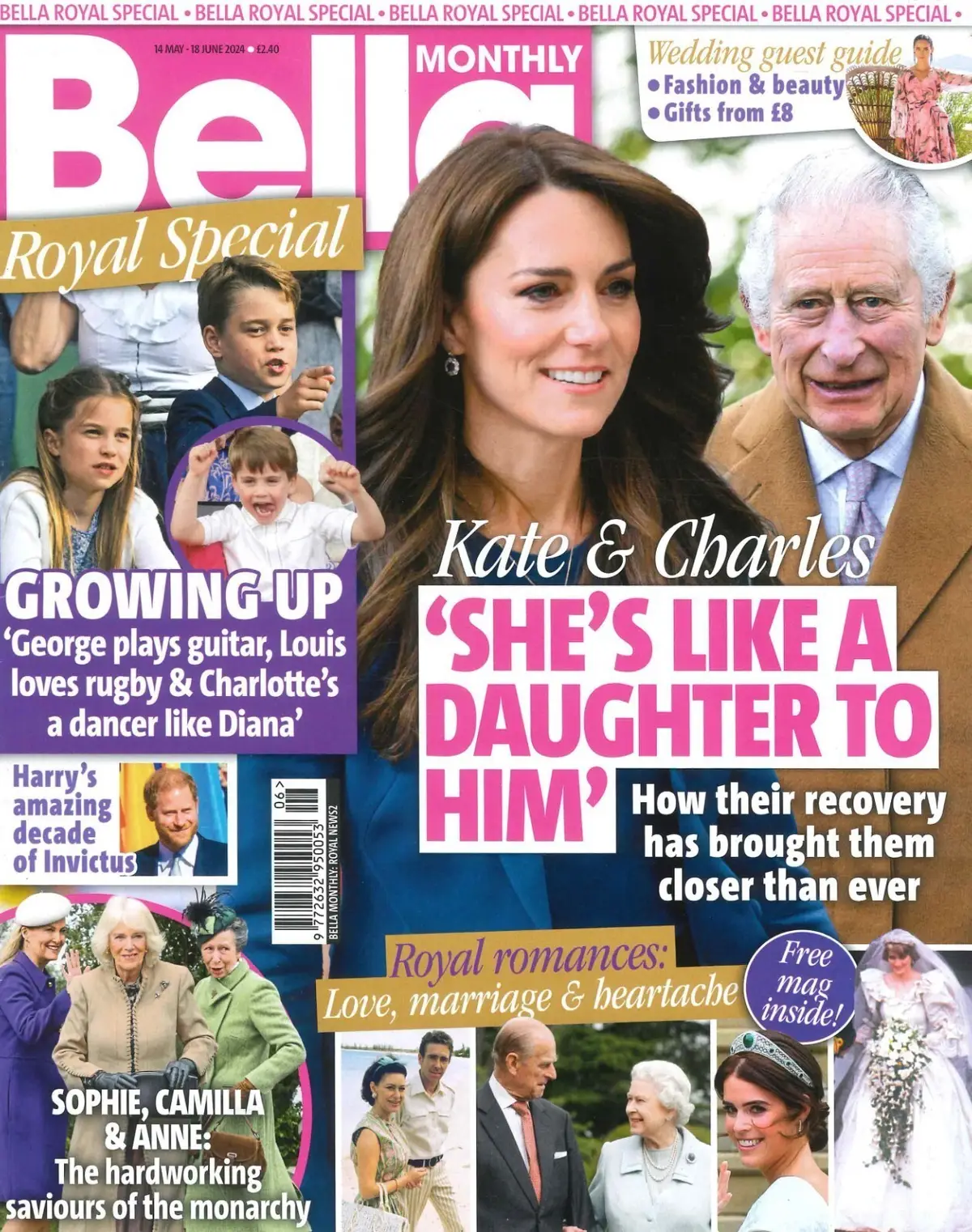 Bella Magazine: Royal Special, Princess Kate, King Charles, Camilla, 14.5.24