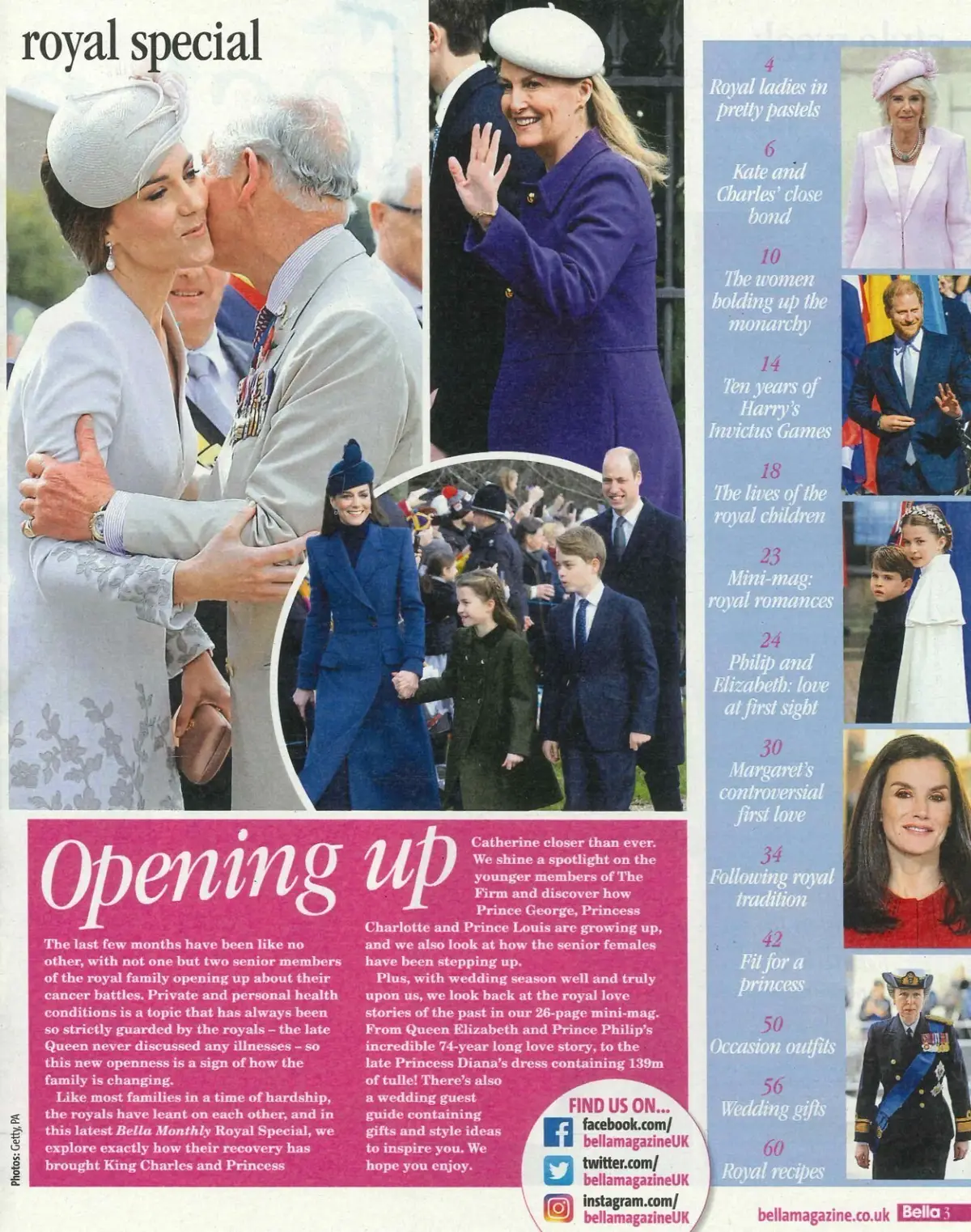 Bella Magazine: Royal Special, Princess Kate, King Charles, Camilla, 14.5.24 - image 2 | Free standard UK delivery included | Discount Quality Products