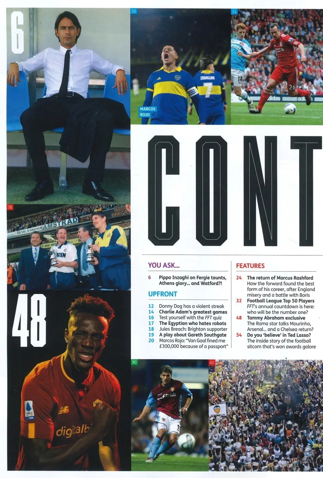 FourFourTwo Magazine, Football, Soccer, Marcus Rashford, Tammy Abraham, May 2023 - image 2 | Free standard UK delivery included | Discount Quality Products