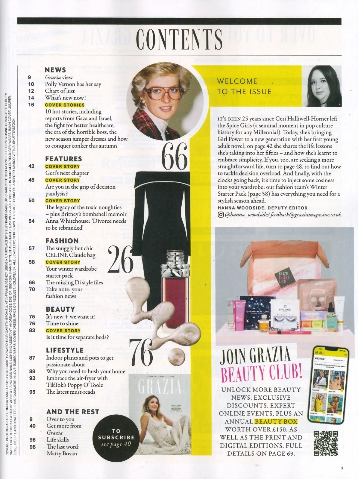 Grazia Magazine Geri Halliwell, Britney Spears, Gwyneth, Angelina Jolie 13.11.23 - image 2 | Free standard UK delivery included | Discount Quality Products